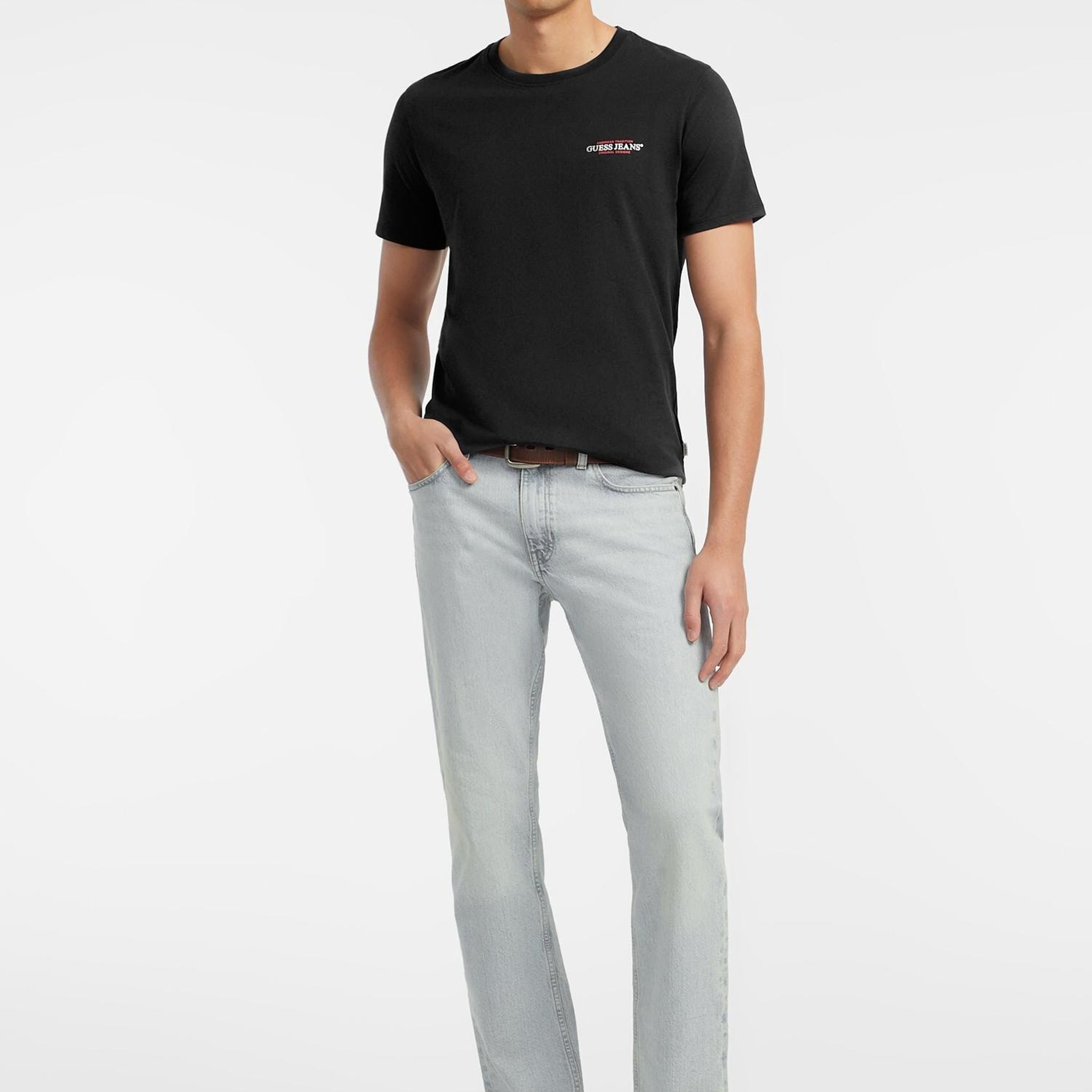 Guess Jeans Erkek Regular Fit T-Shirt
