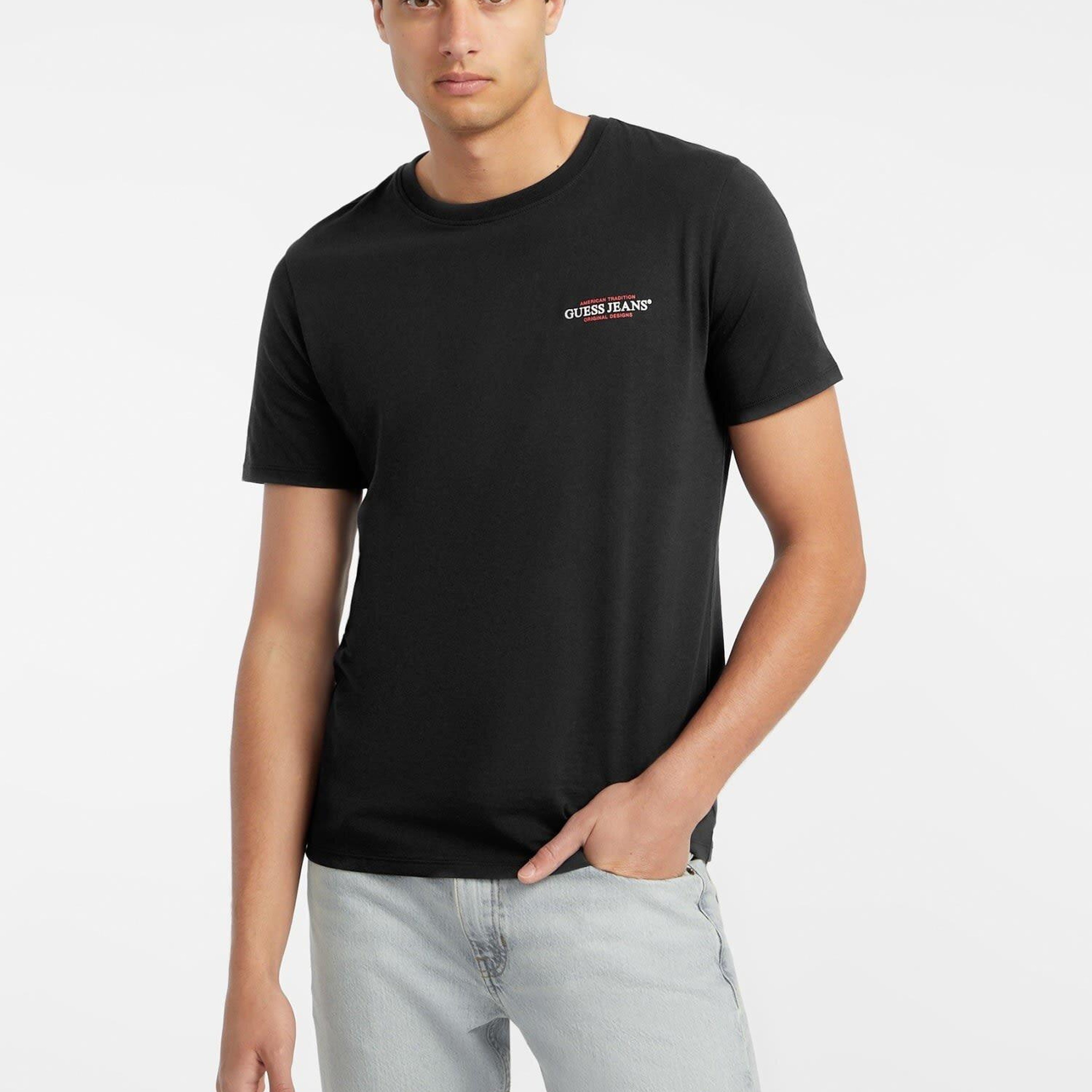 Guess Jeans Erkek Regular Fit T-Shirt