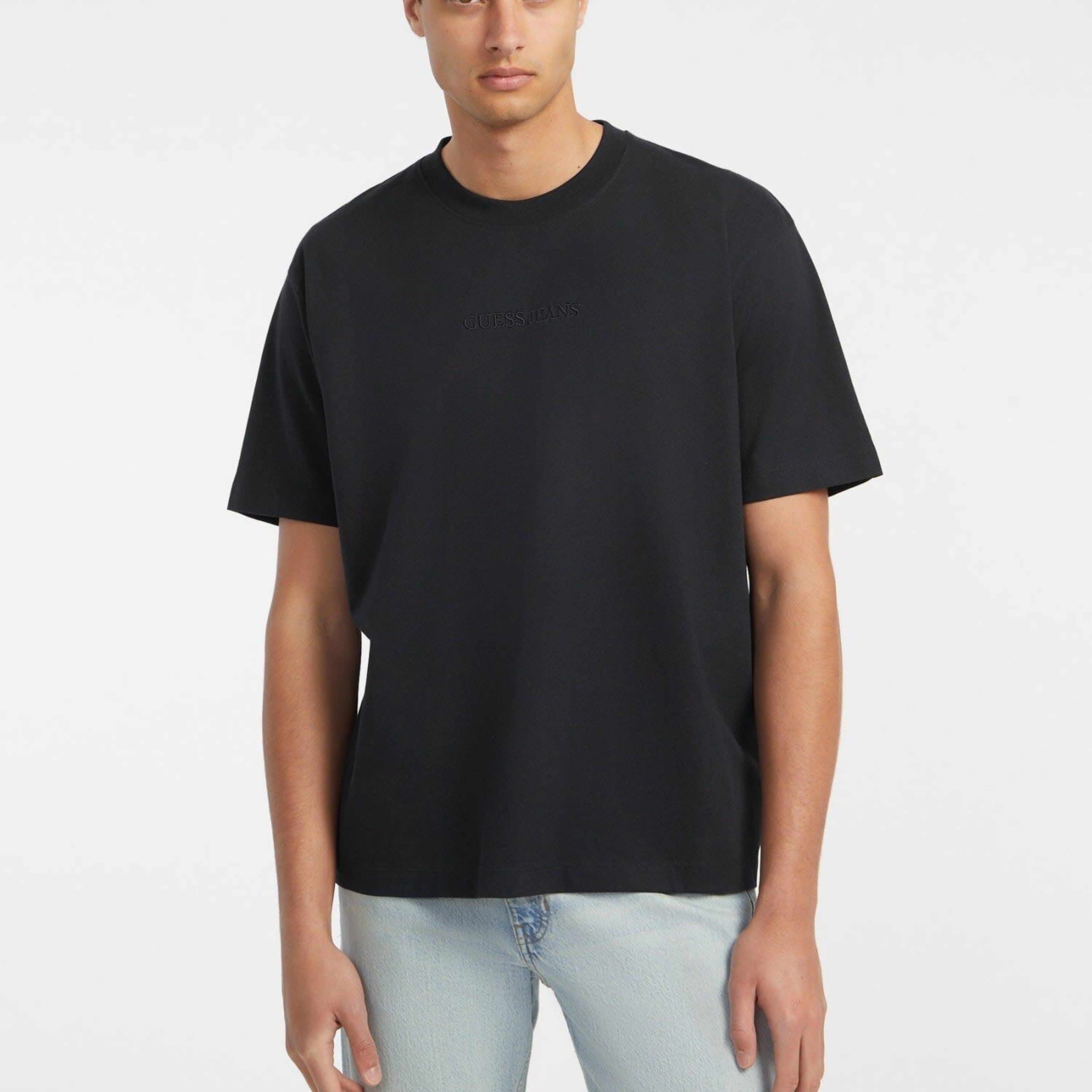 Guess Jeans Erkek Oversize Fit T-Shirt