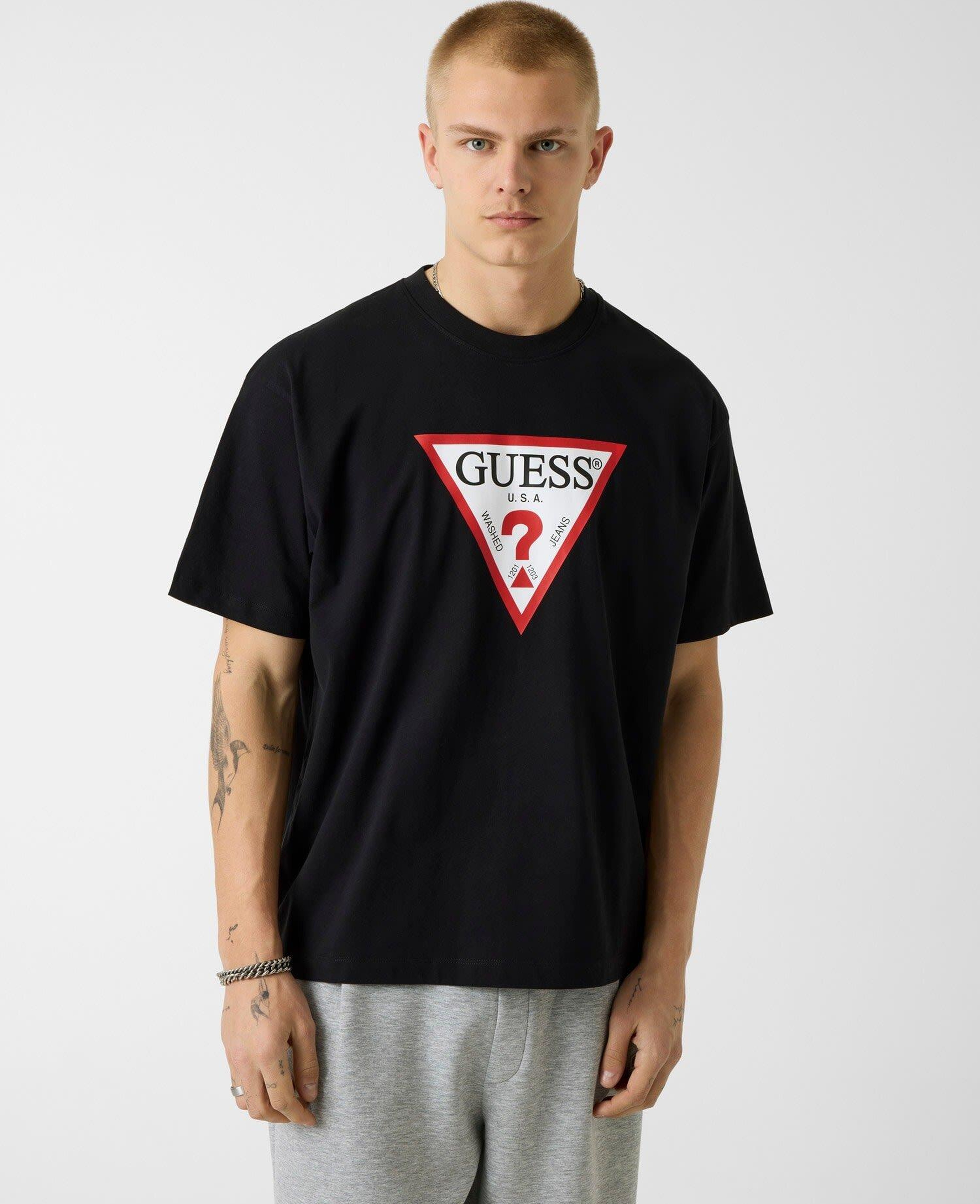 Guess Jeans Erkek Oversize Fit T-Shirt