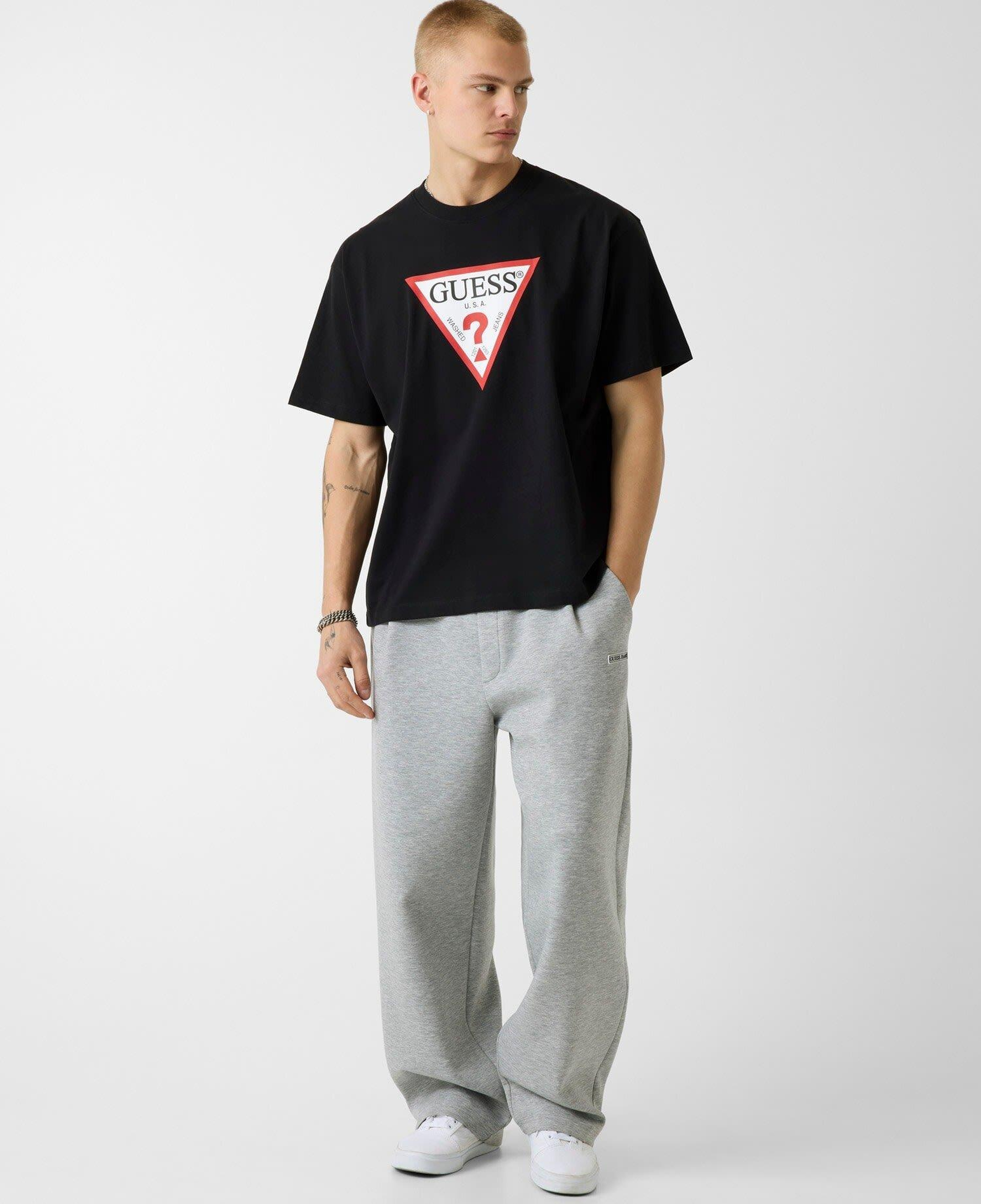 Guess Jeans Erkek Oversize Fit T-Shirt