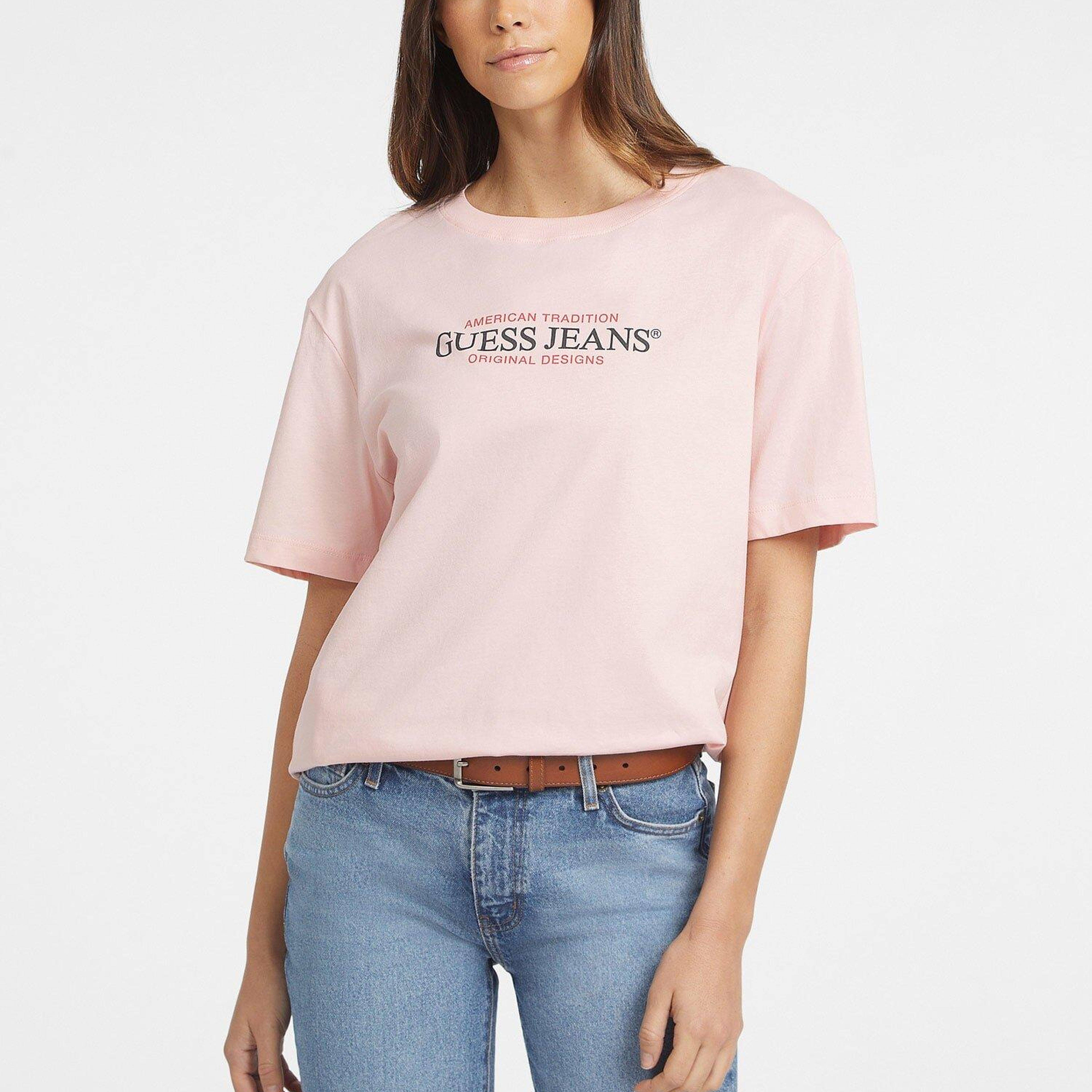Guess Jeans Kadın Oversize Fit T-Shirt