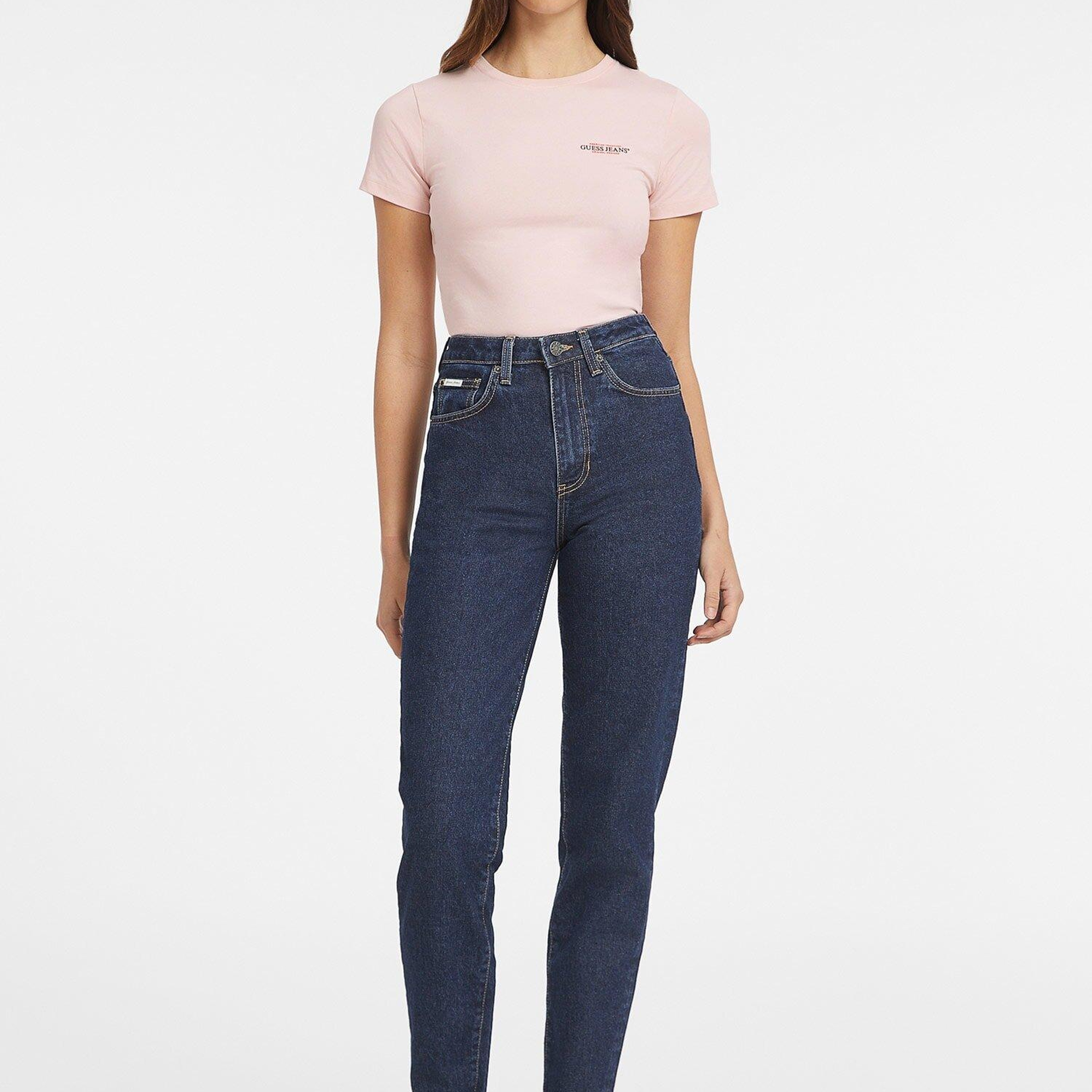 Guess Jeans Kadın Slim Fit T-Shirt