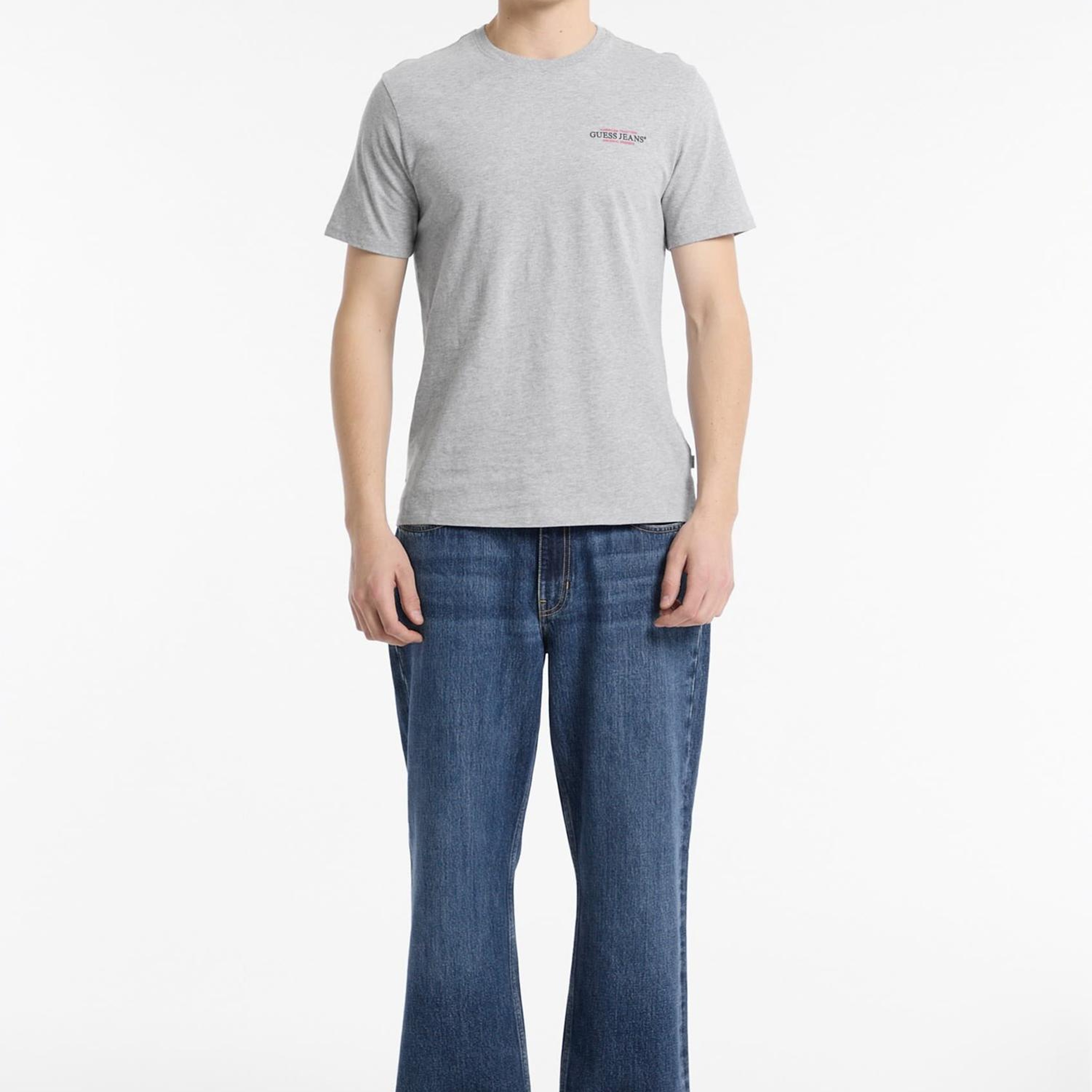 Guess Jeans Erkek Regular Fit T-Shirt