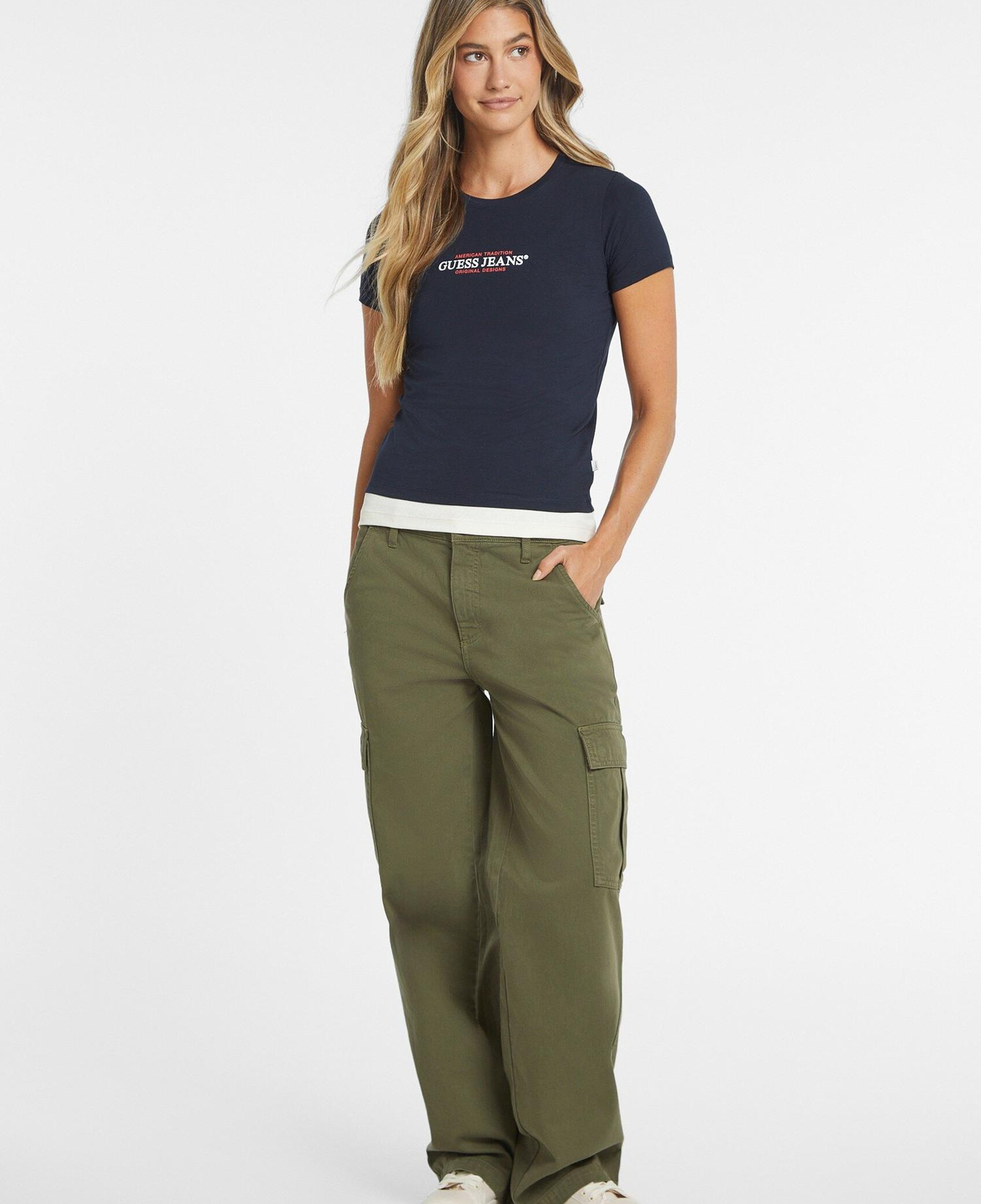 Guess Jeans Kadın Slim Fit T-Shirt