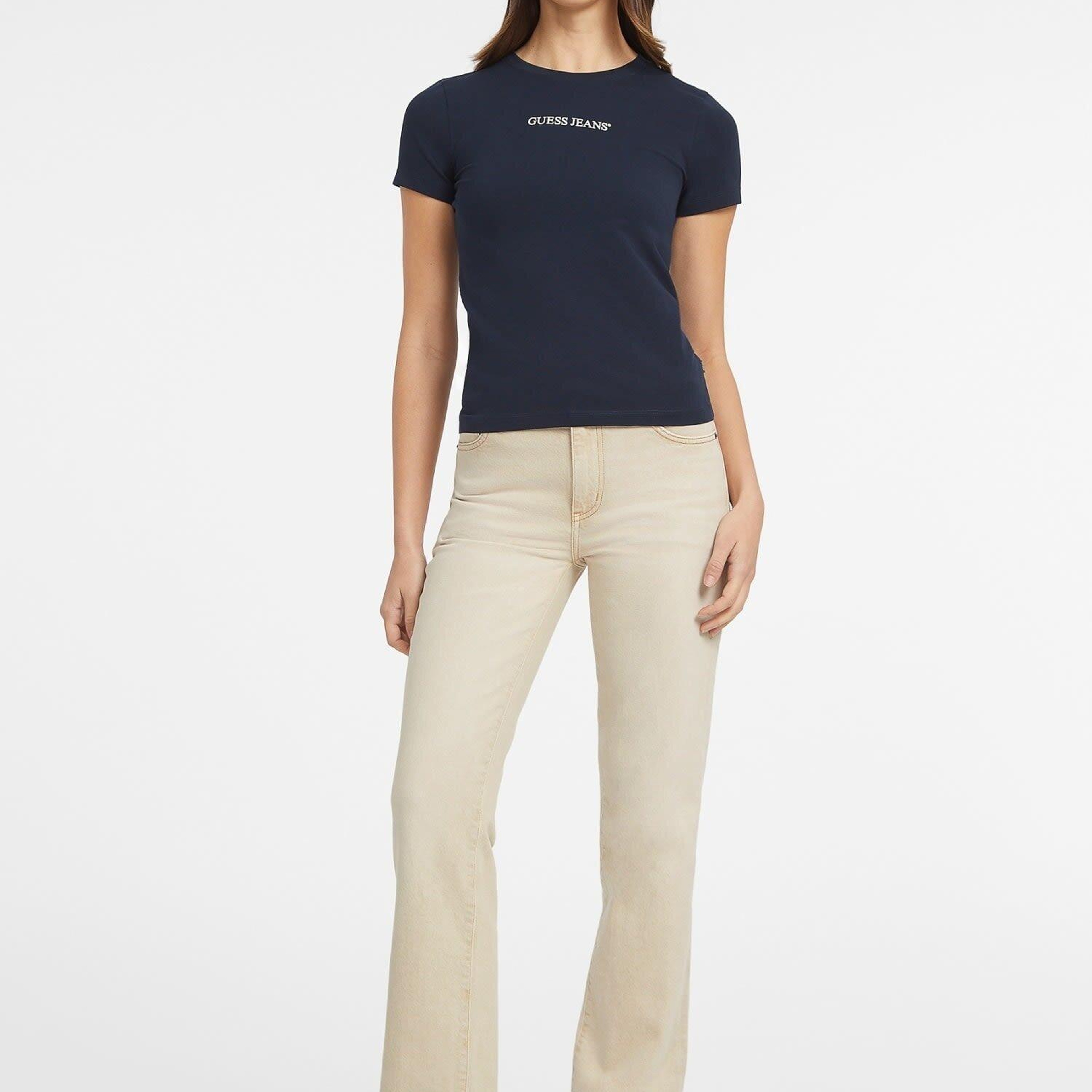 Guess Jeans Kadın Slim Fit T-Shirt