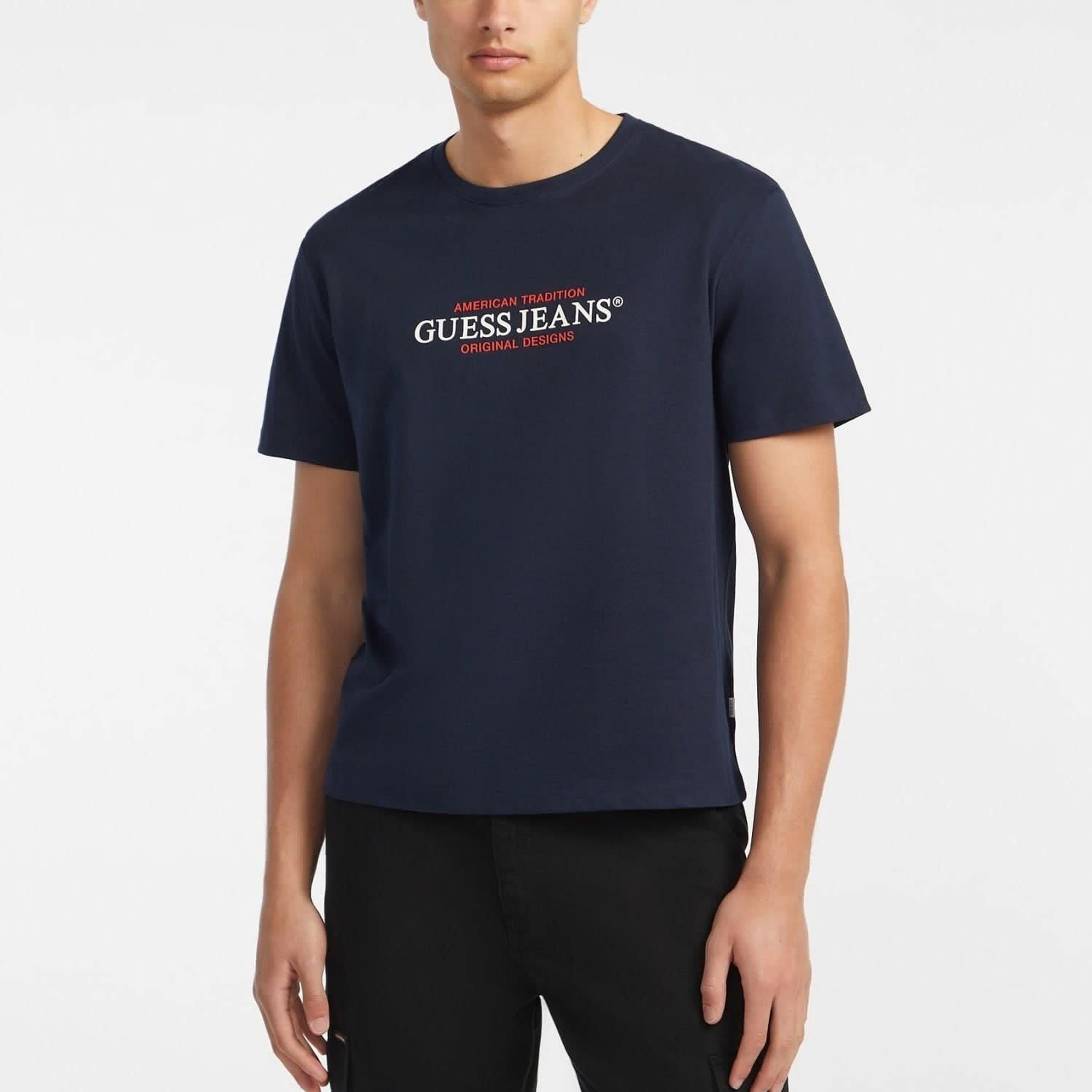 Guess Jeans Erkek Regular Fit T-Shirt