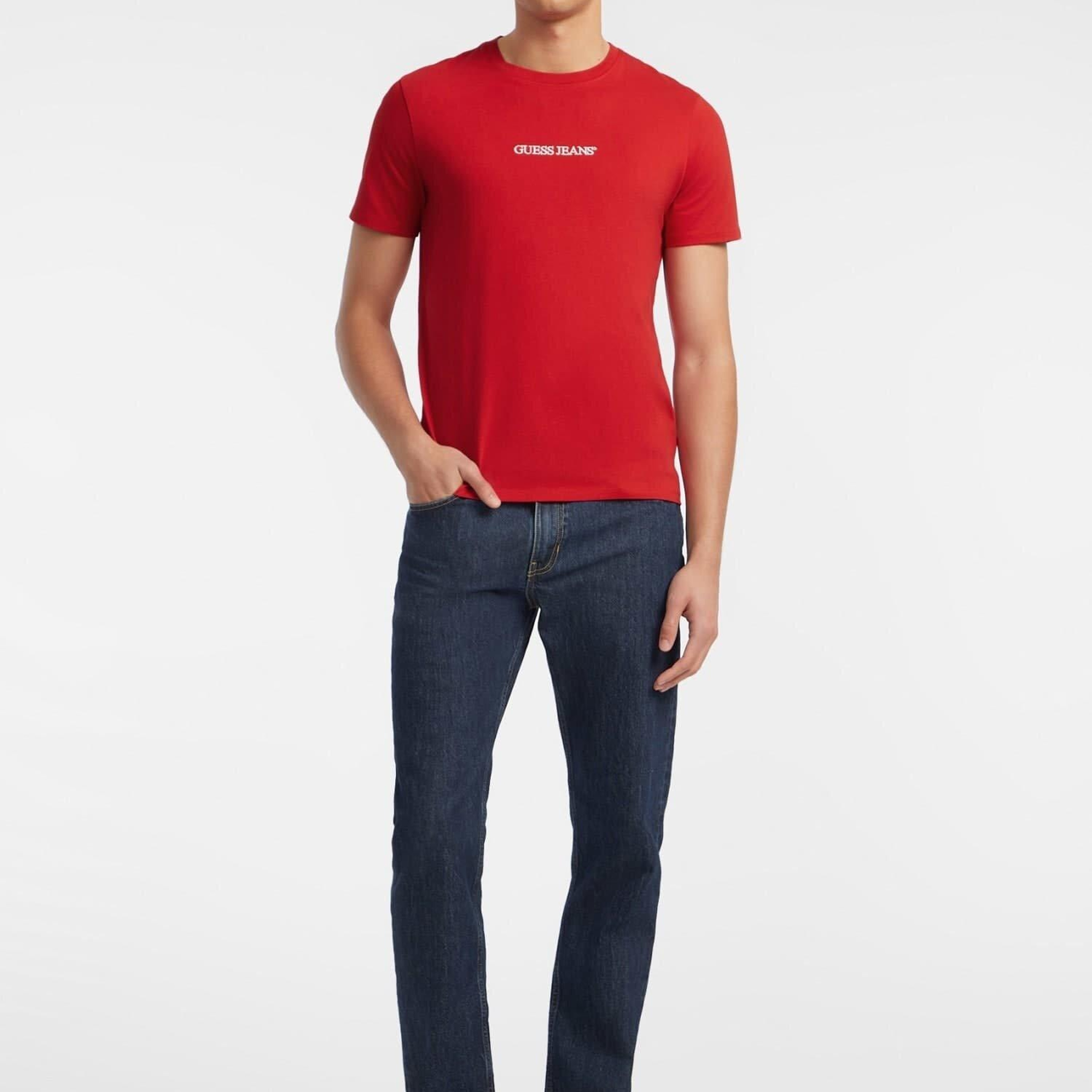 Guess Jeans Erkek Regular Fit T-Shirt