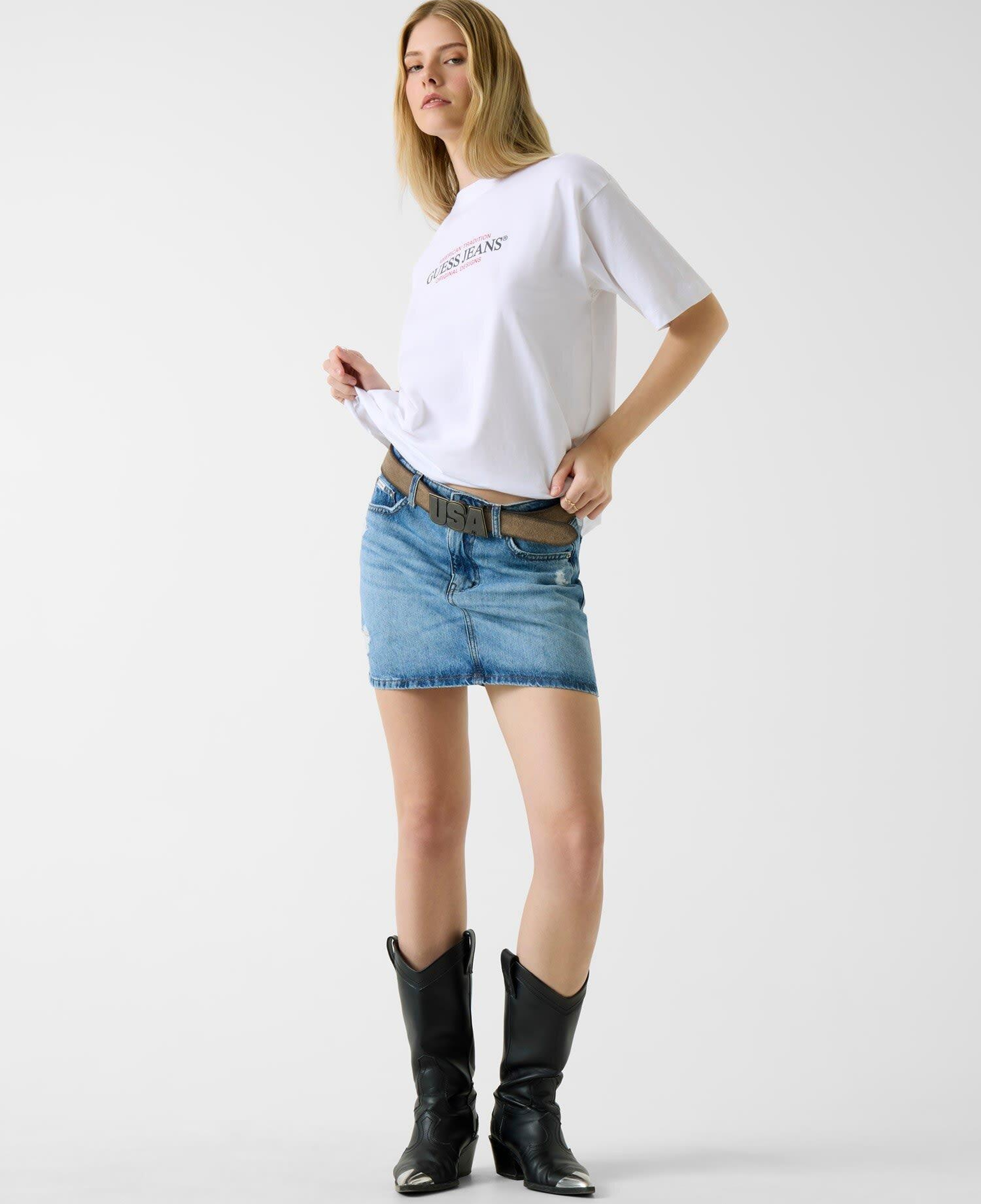 Guess Jeans Kadın Oversize Fit T-Shirt