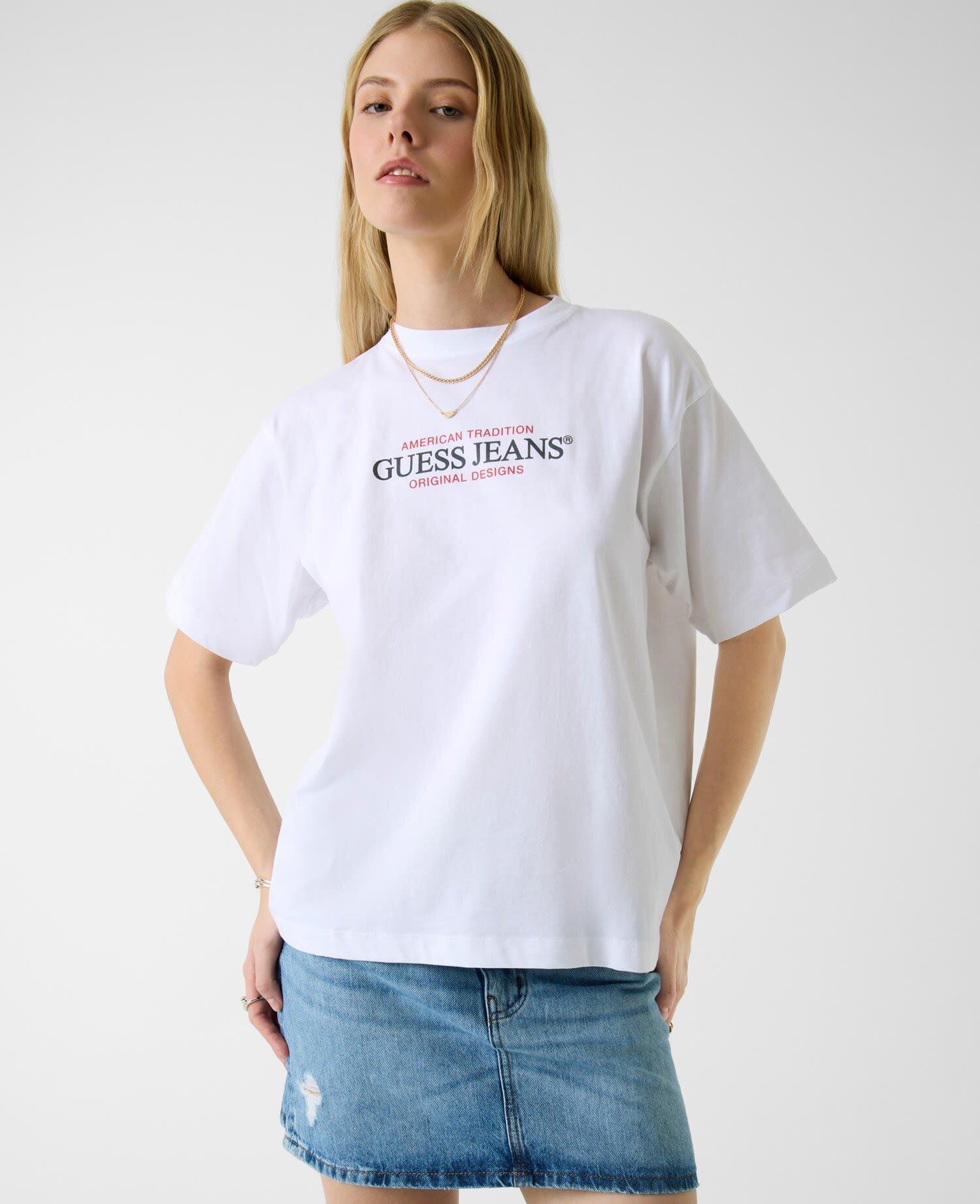 Guess Jeans Kadın Oversize Fit T-Shirt