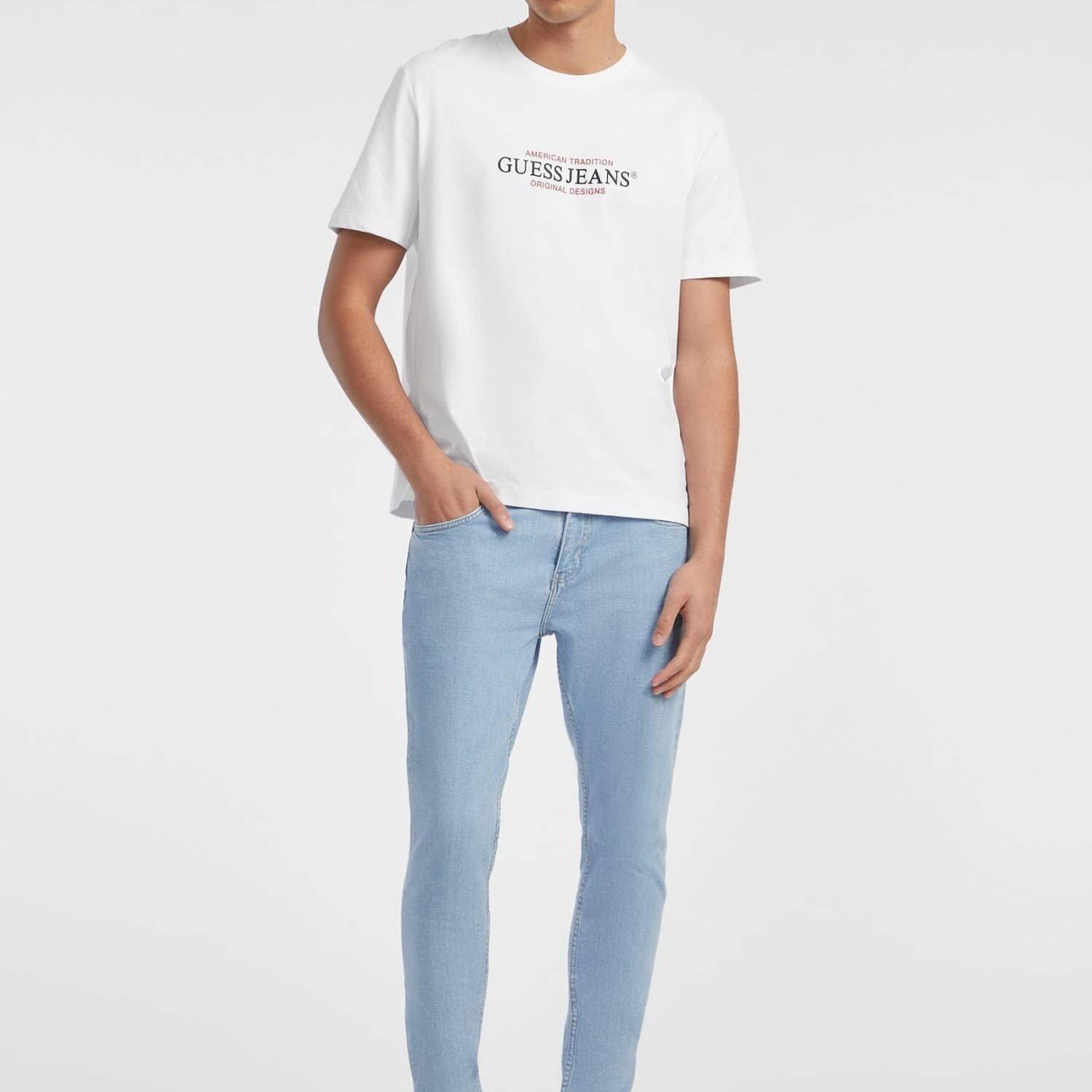 Guess Jeans Erkek Regular Fit T-Shirt