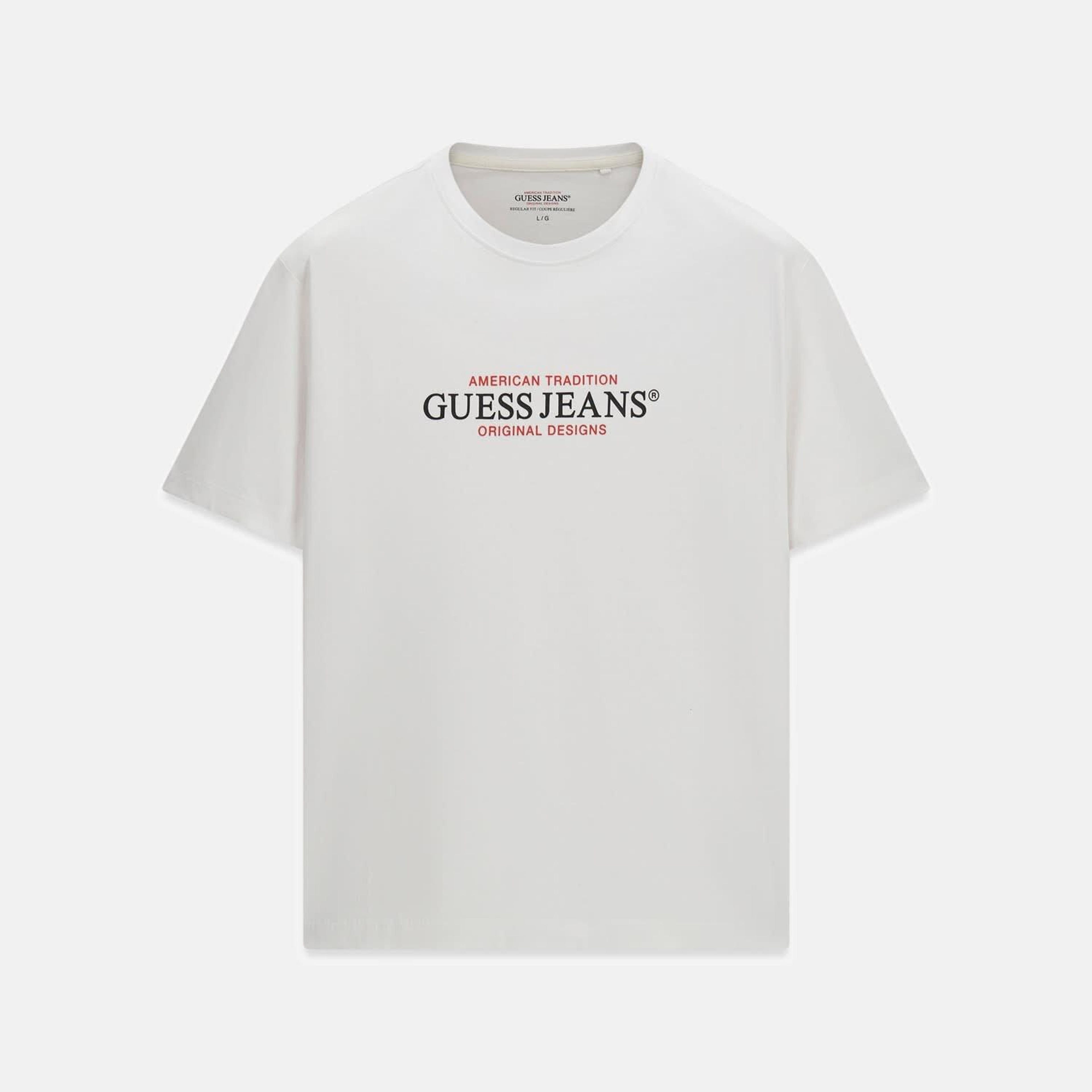 Guess Jeans Erkek Regular Fit T-Shirt