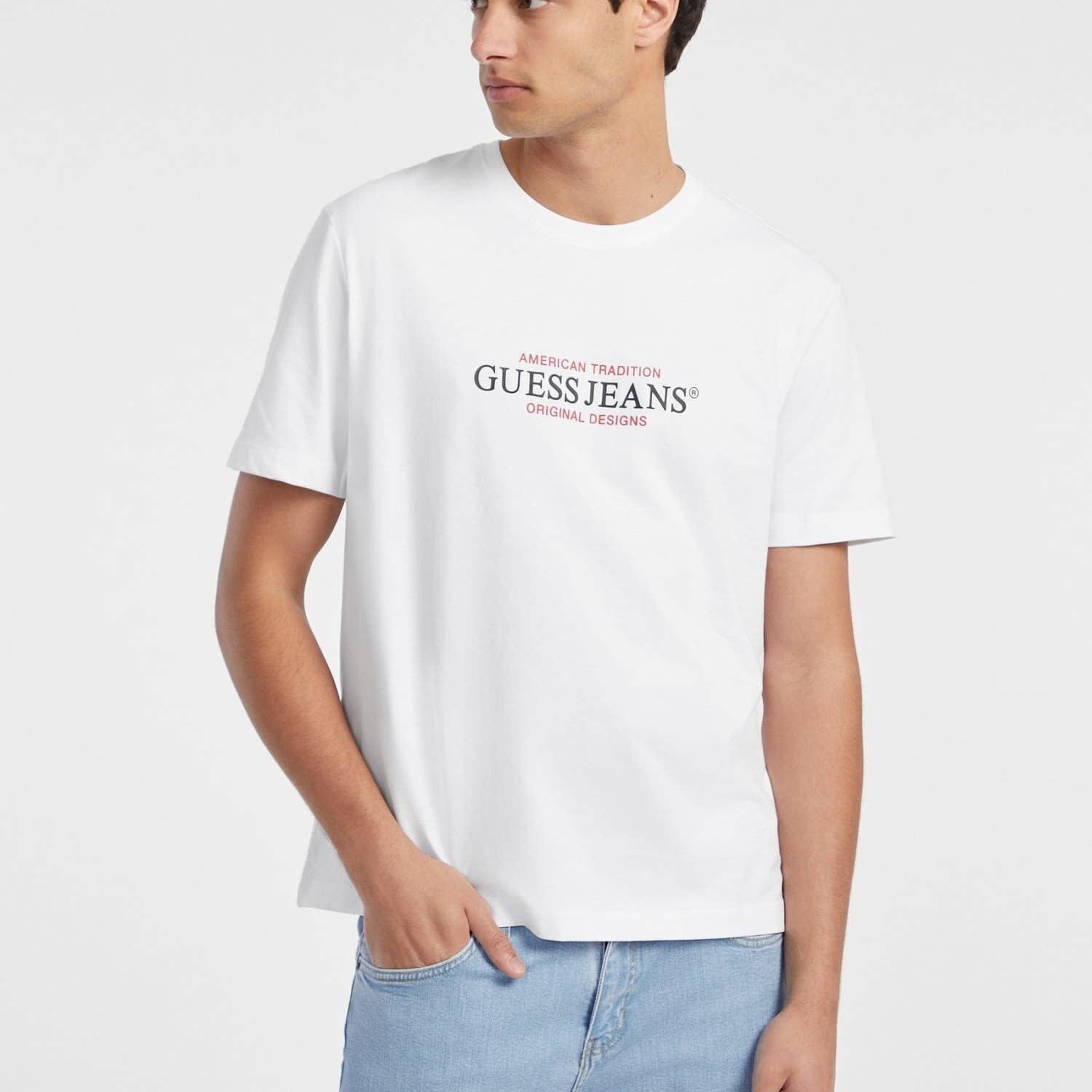 Guess Jeans Erkek Regular Fit T-Shirt