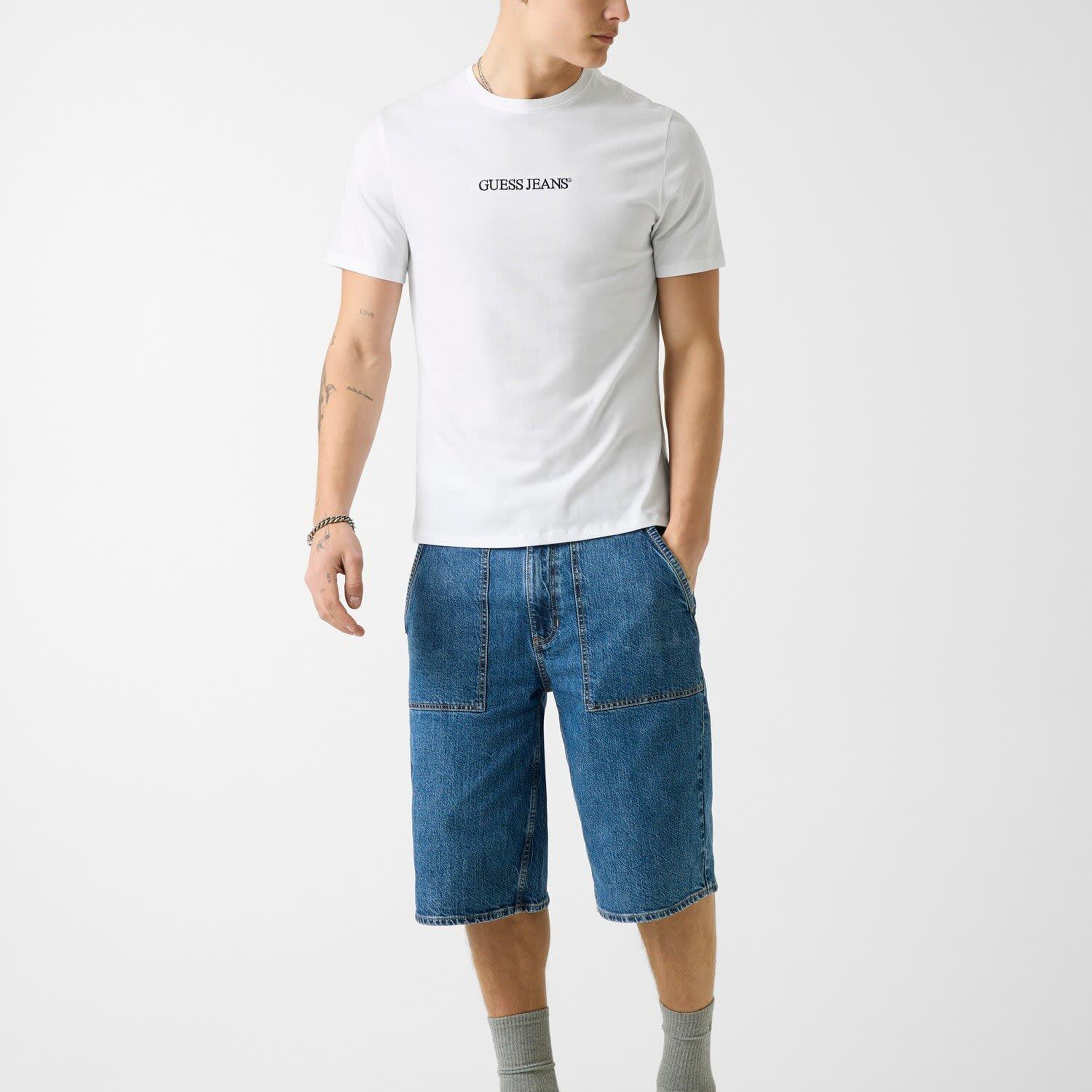 Guess Jeans Erkek Regular Fit T-Shirt