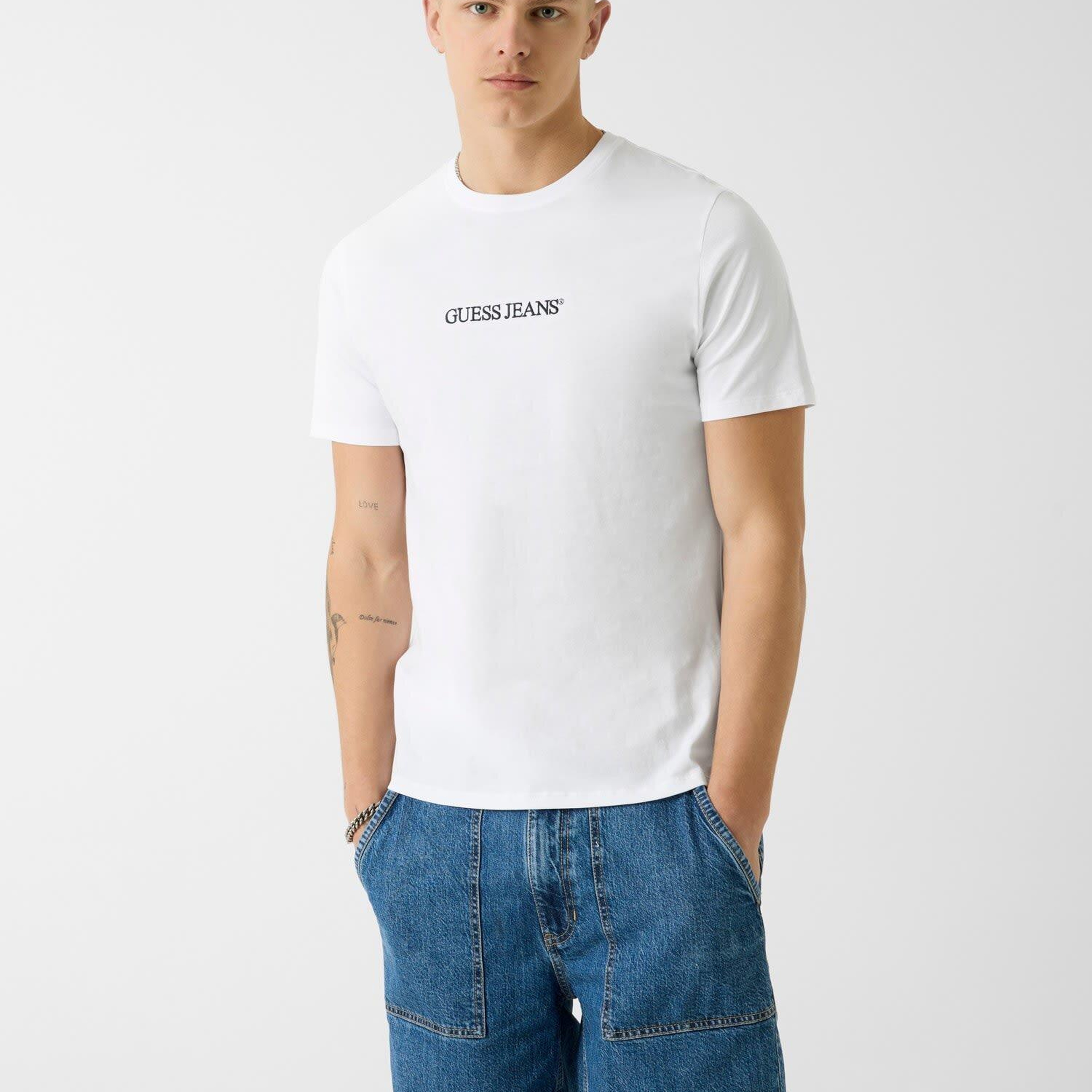 Guess Jeans Erkek Regular Fit T-Shirt