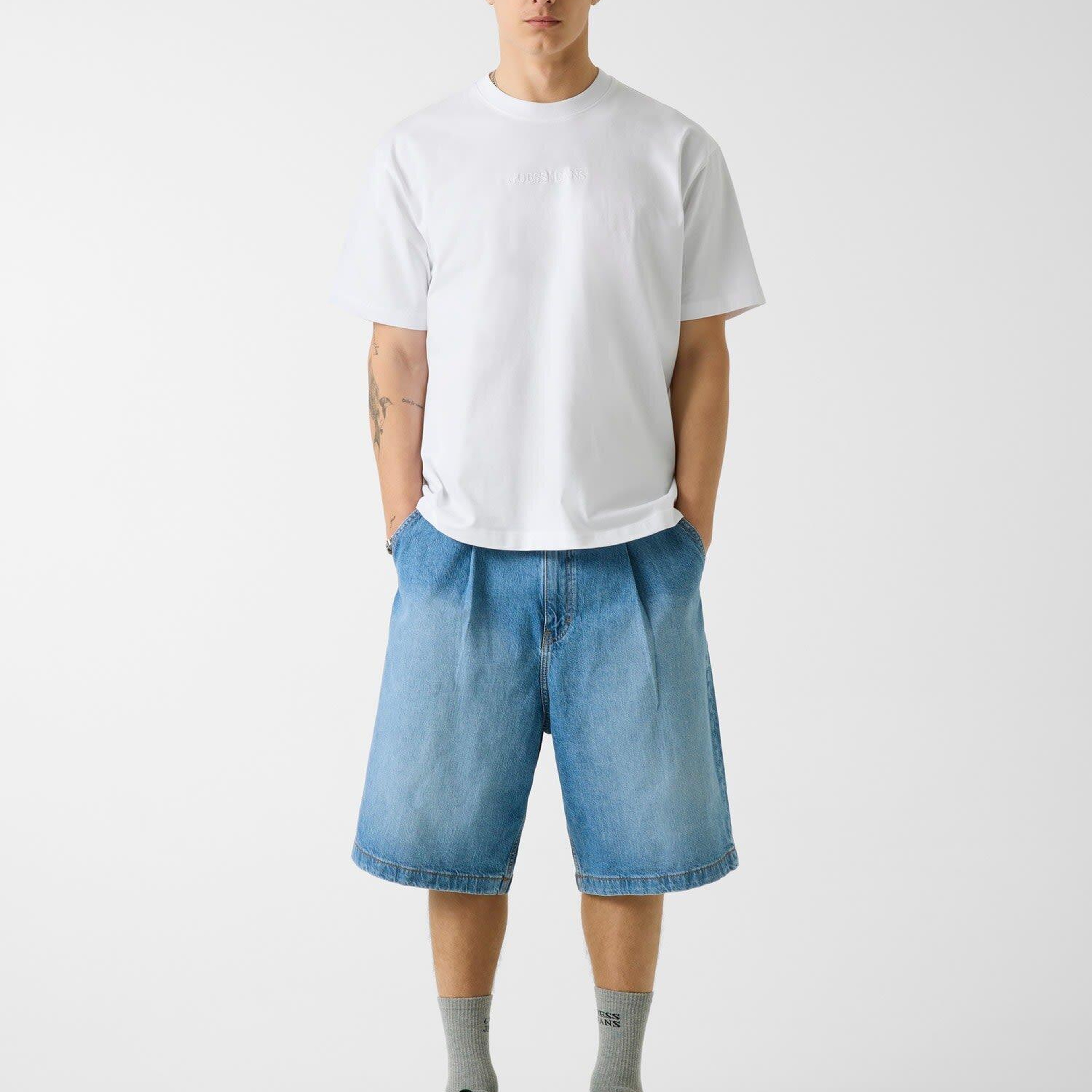 Guess Jeans Erkek Oversize Fit T-Shirt