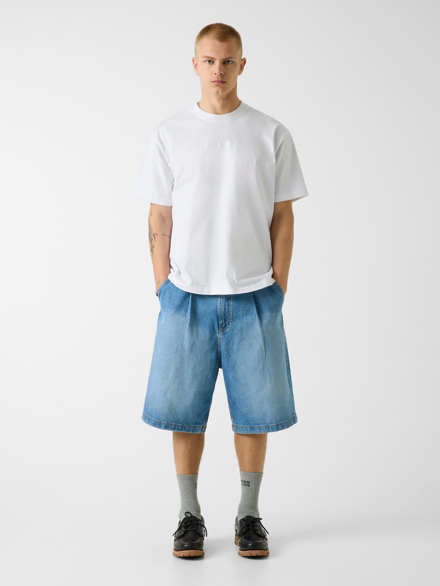 Guess Jeans Erkek Oversize Fit T-Shirt