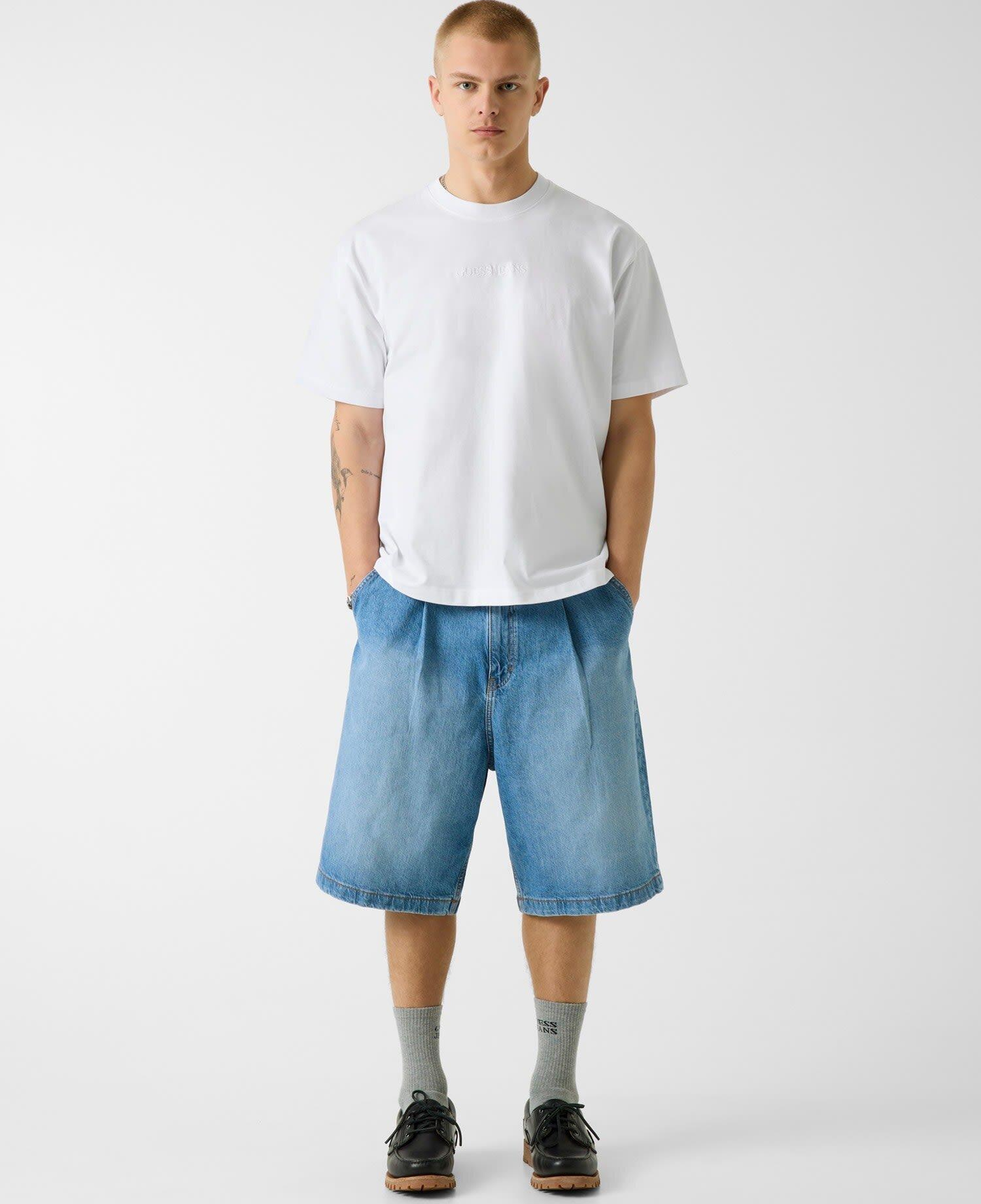 Guess Jeans Erkek Oversize Fit T-Shirt