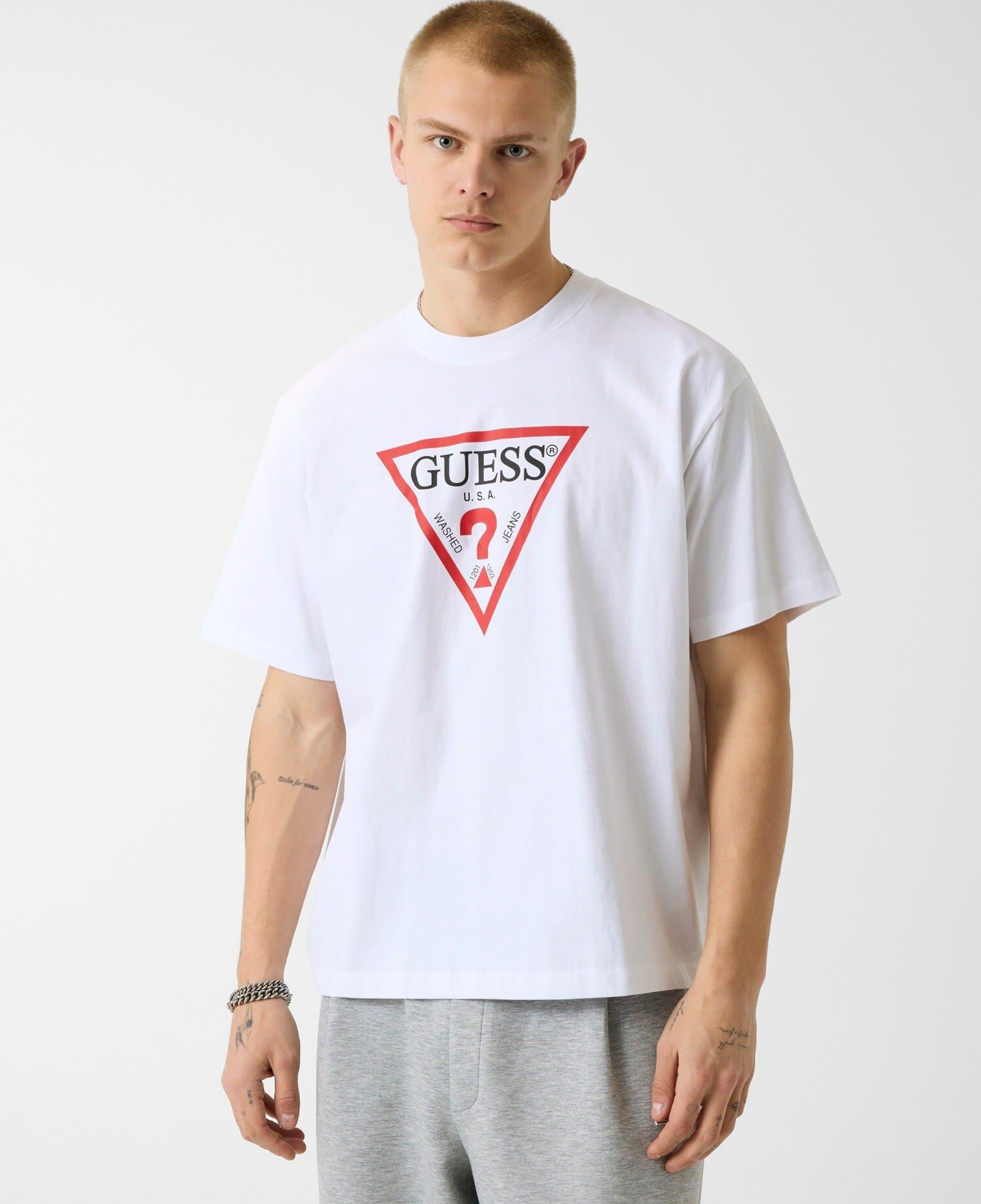 Guess Jeans Erkek Oversize Fit T-Shirt