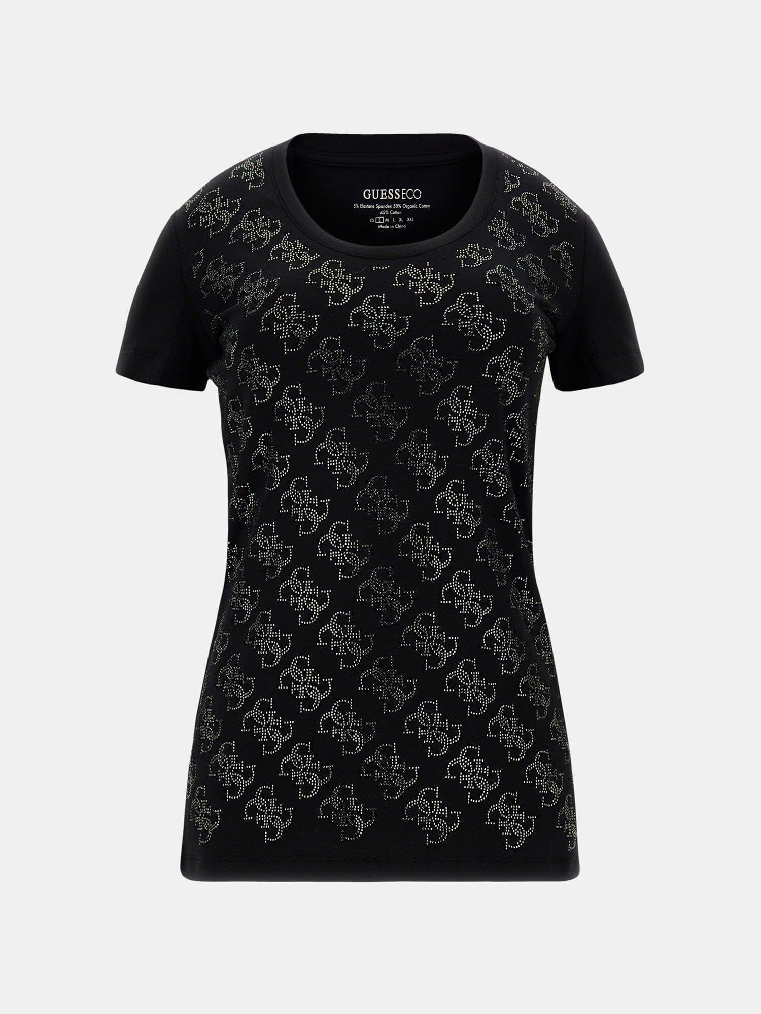 4G Allover Kadın Slim Fit T-Shirt