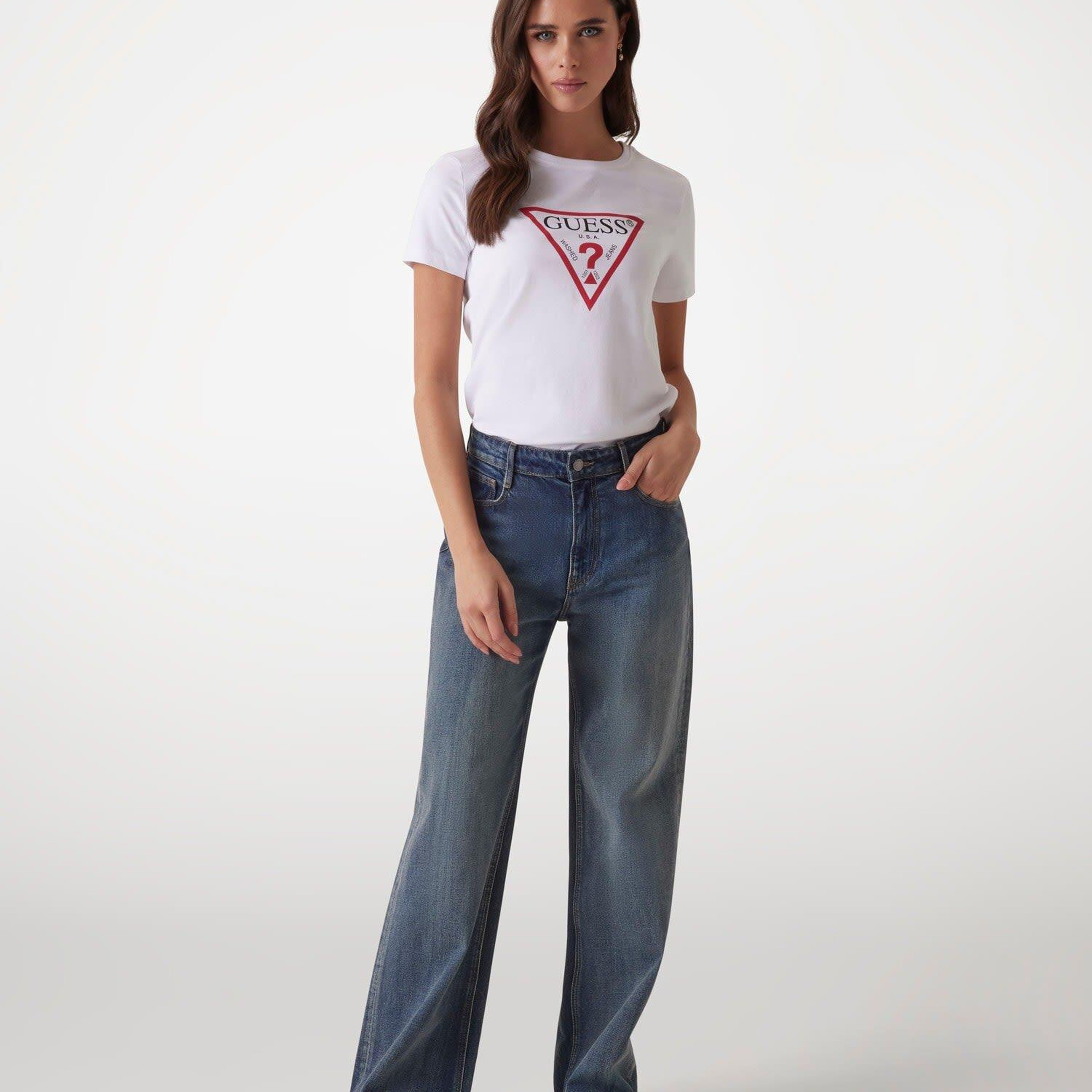 Original Kadın Slim Fit T-Shirt