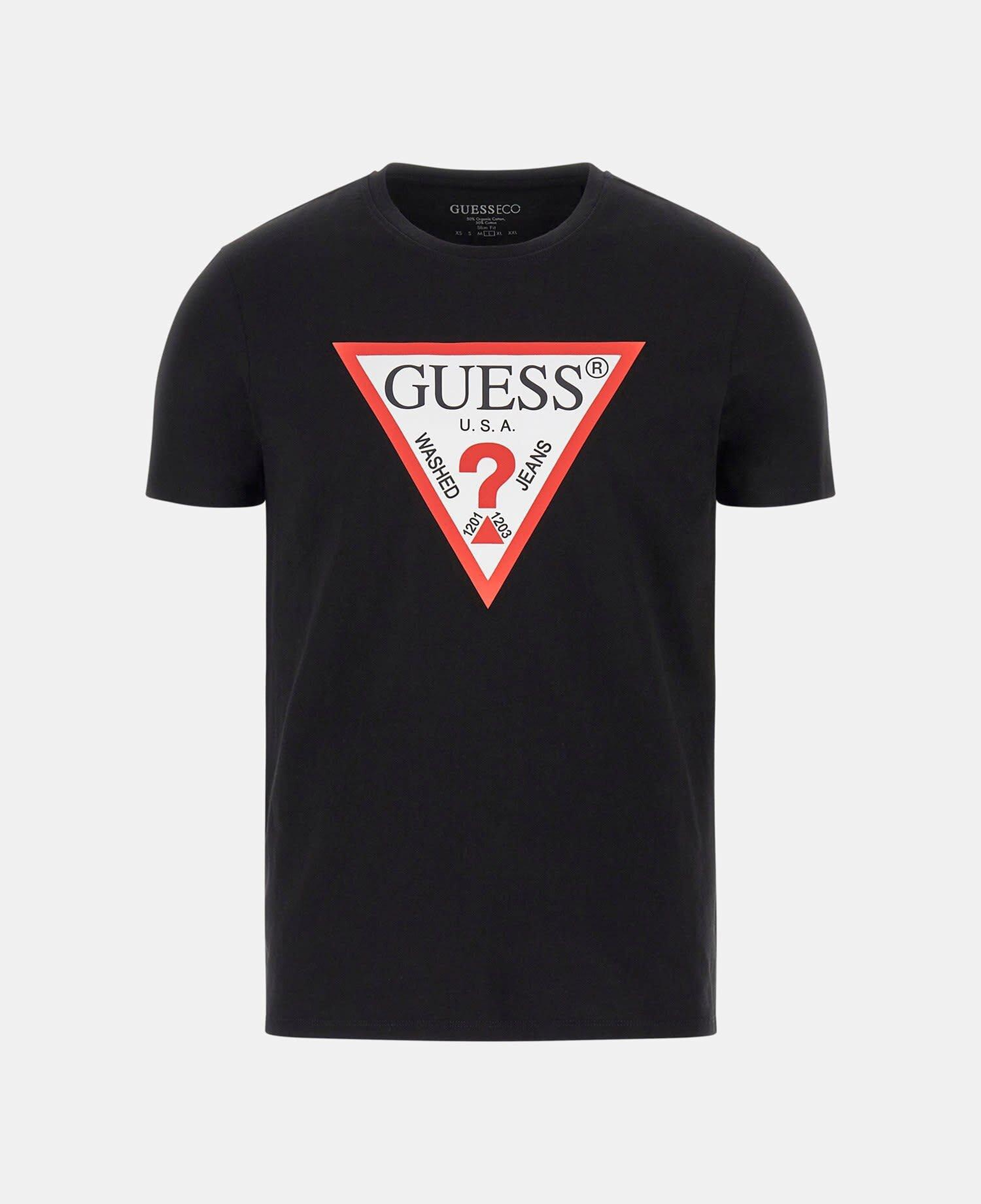 Original Logo Erkek Slim Fit T-Shirt