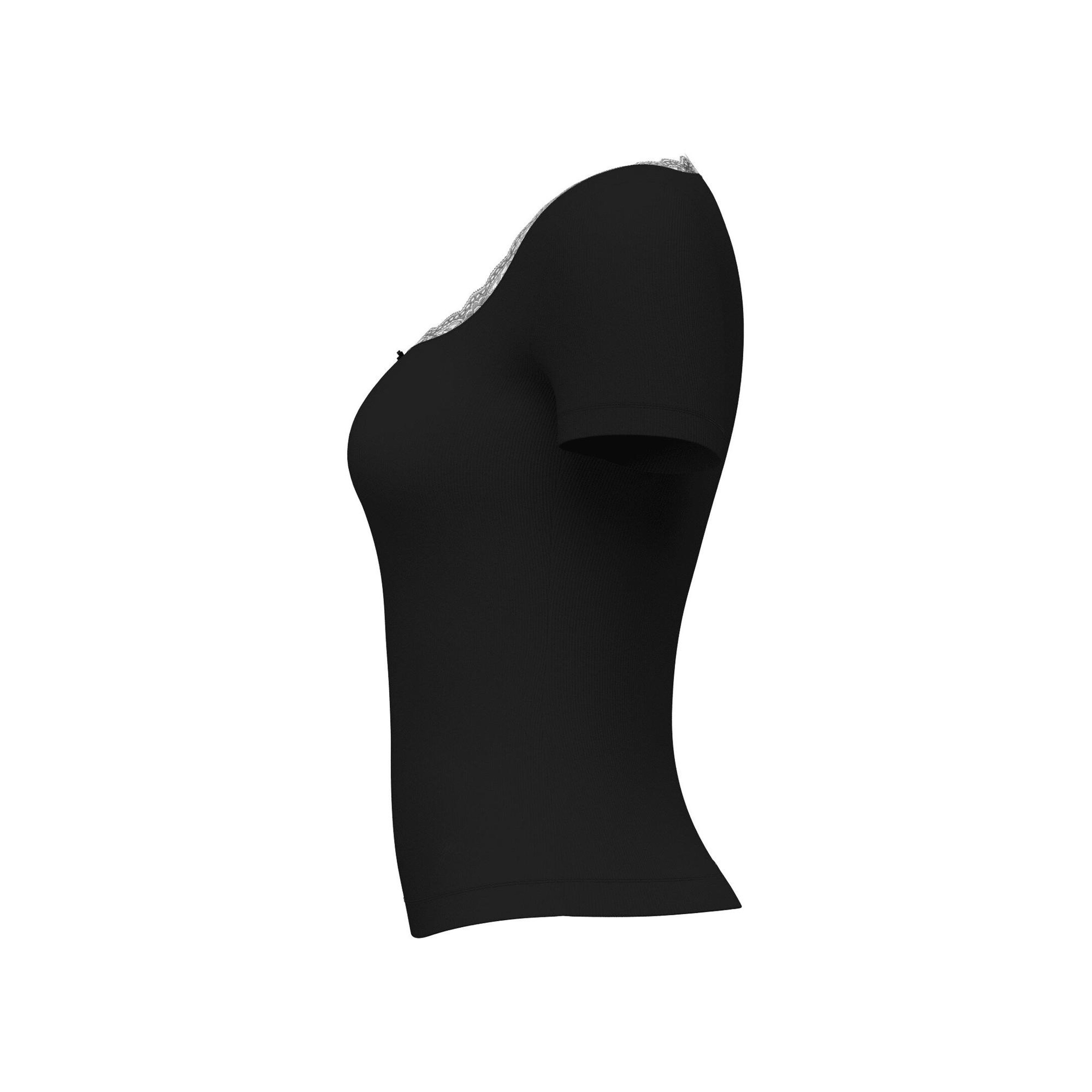 Lia Kadın Modal Karışımlı Slim Fit T-Shirt