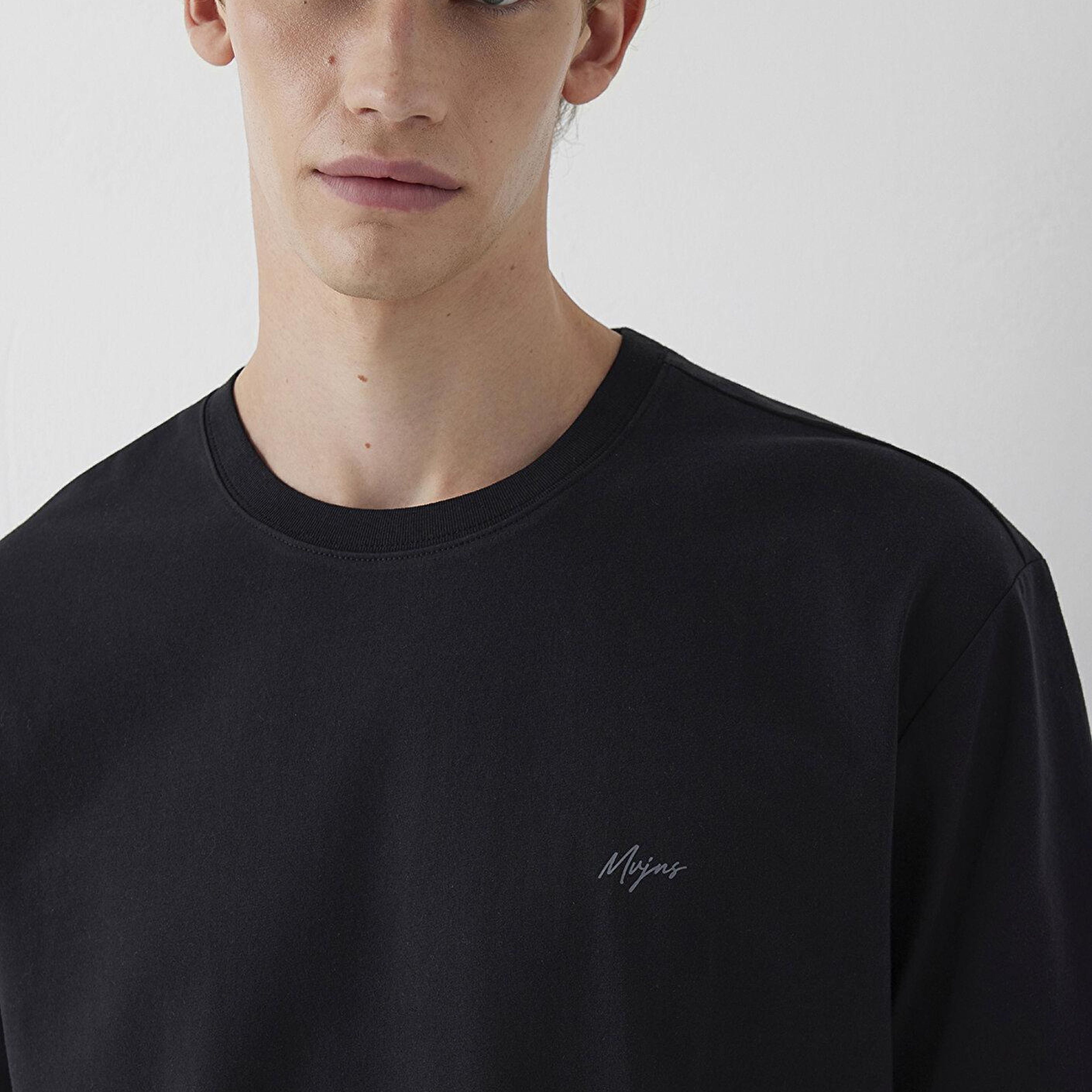 Mavi Mvjns Siyah Basic Tişört Loose Fit / Bol Rahat Kesim 0613680-900