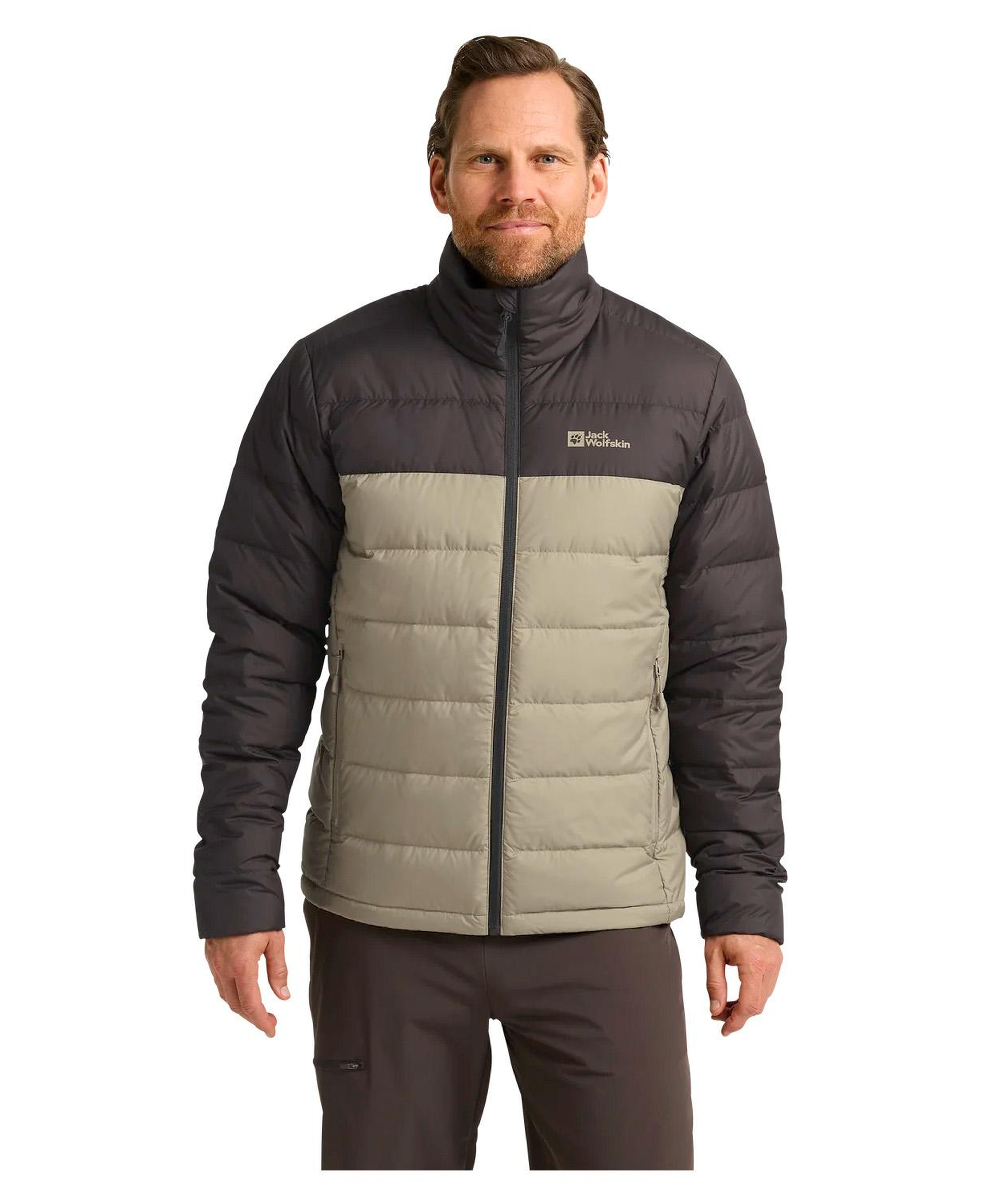 Jack Wolfskin Ather Do Rds Erkek Bej Outdoor Ceketi