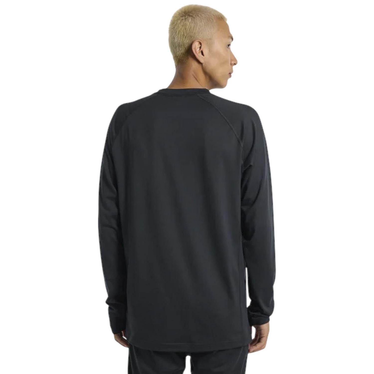 Burton Mens Midweight Base Layer Crew Erkek Siyah İçlik Üst