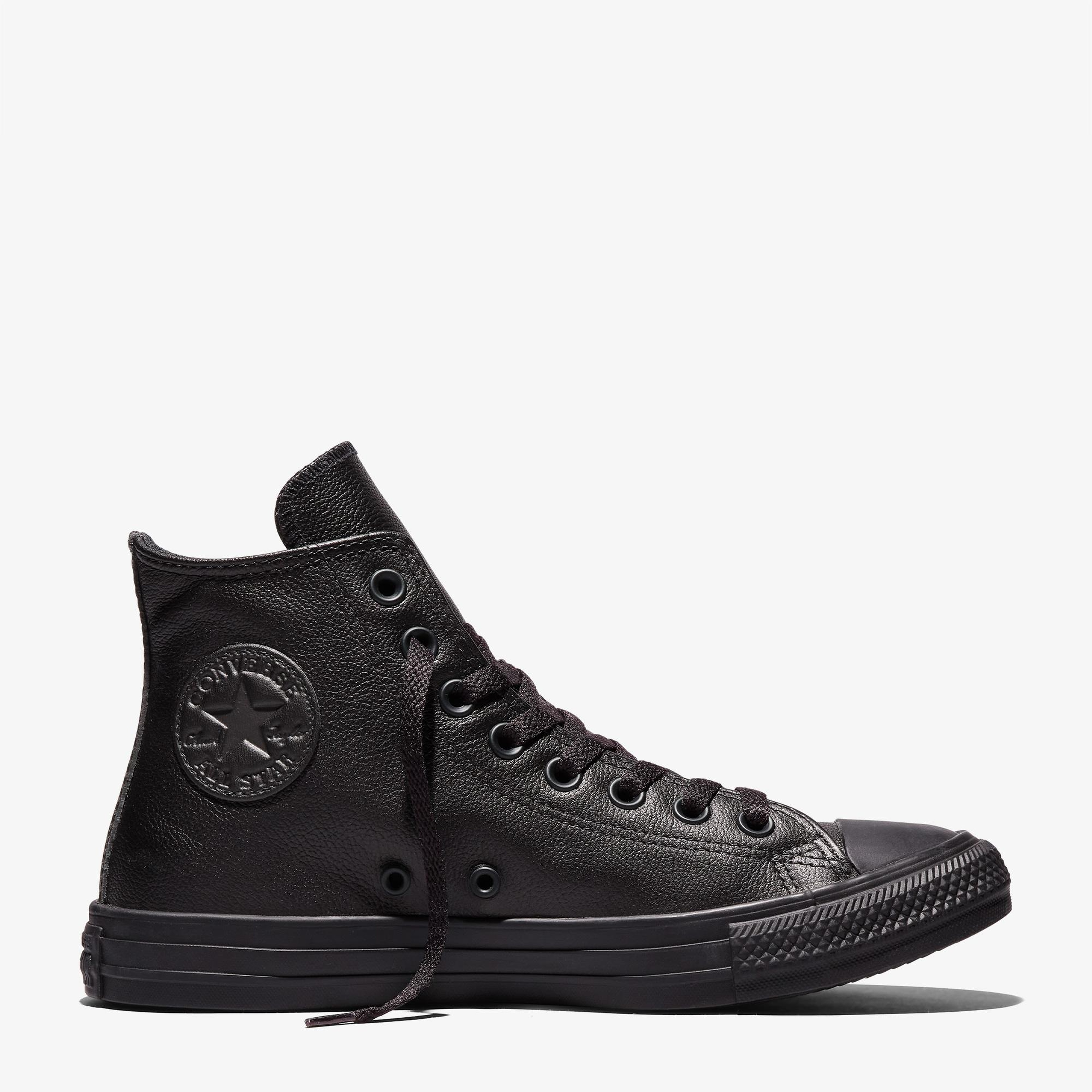 Converse Chuck Taylor All Star Tonal Unisex Siyah Deri Sneaker
