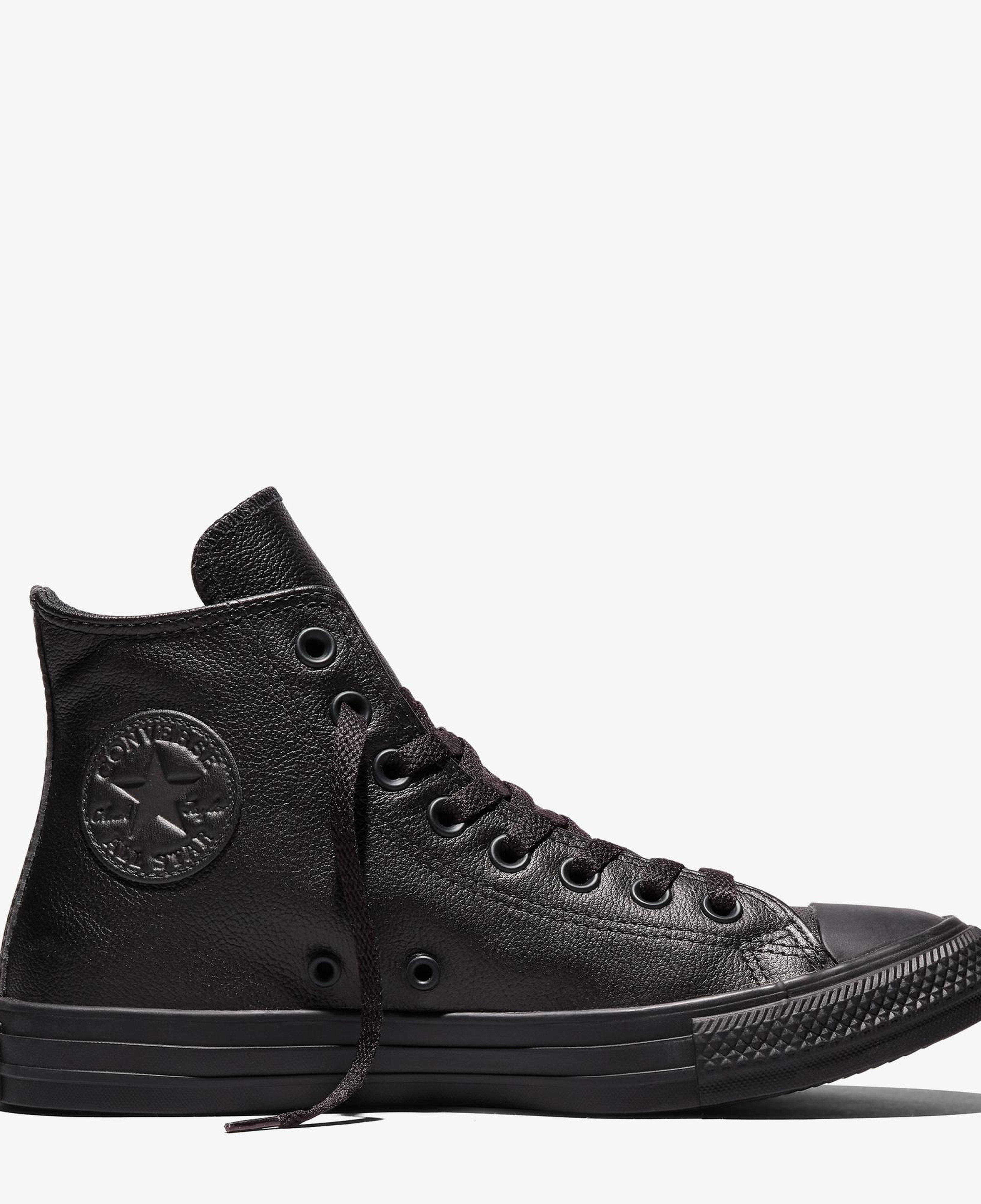 Converse Chuck Taylor All Star Tonal Unisex Siyah Deri Sneaker