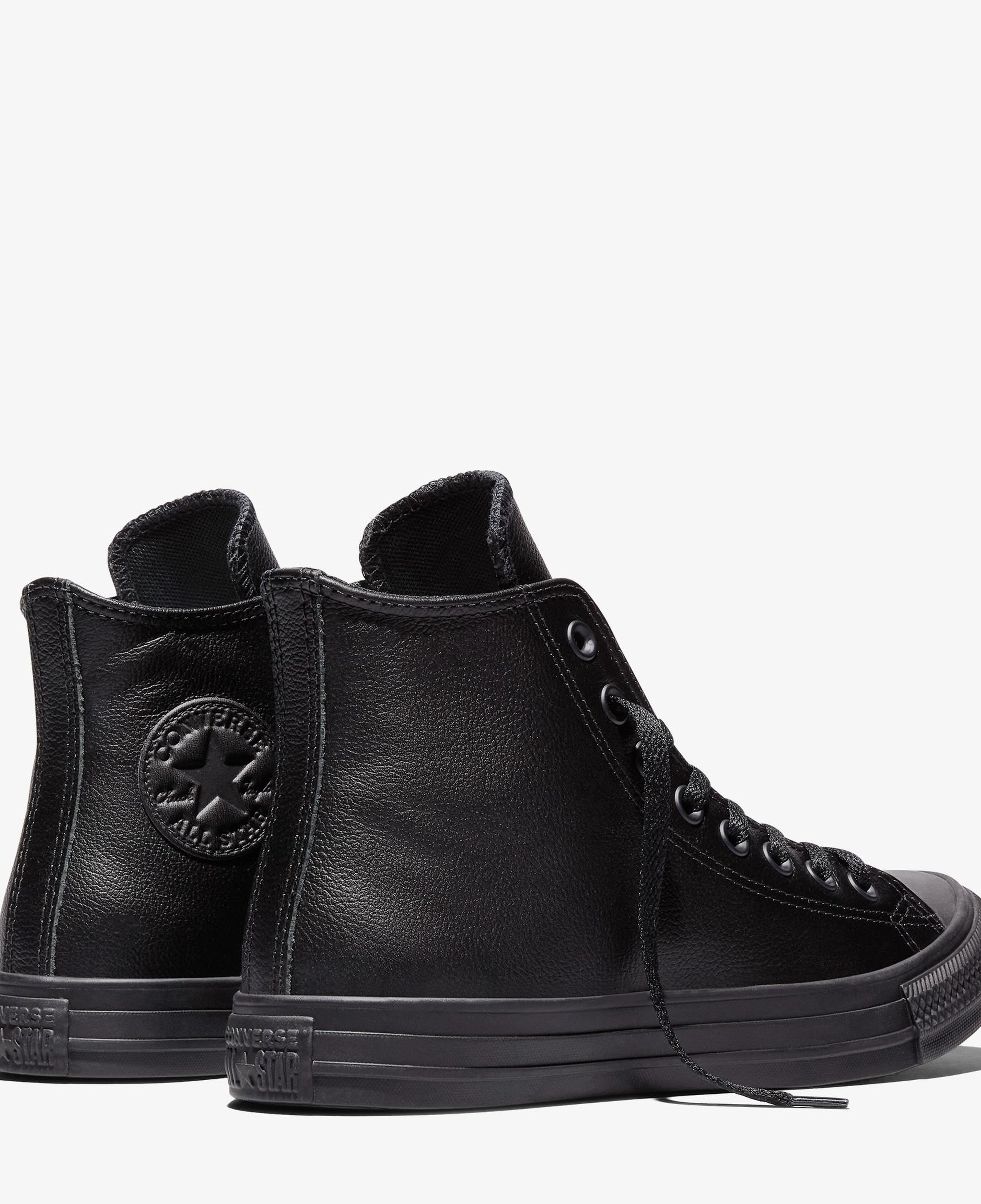 Converse Chuck Taylor All Star Tonal Unisex Siyah Deri Sneaker