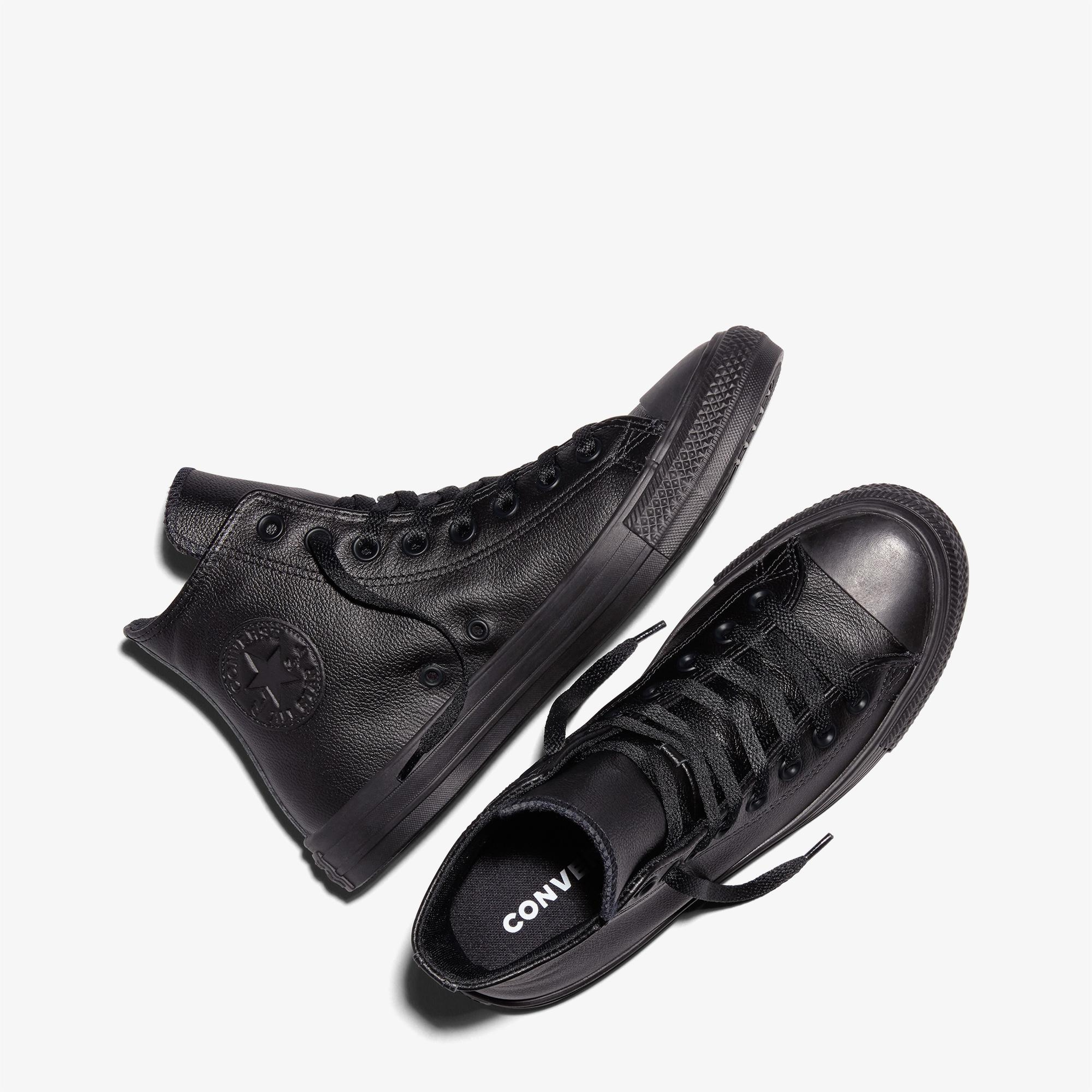 Converse Chuck Taylor All Star Tonal Unisex Siyah Deri Sneaker