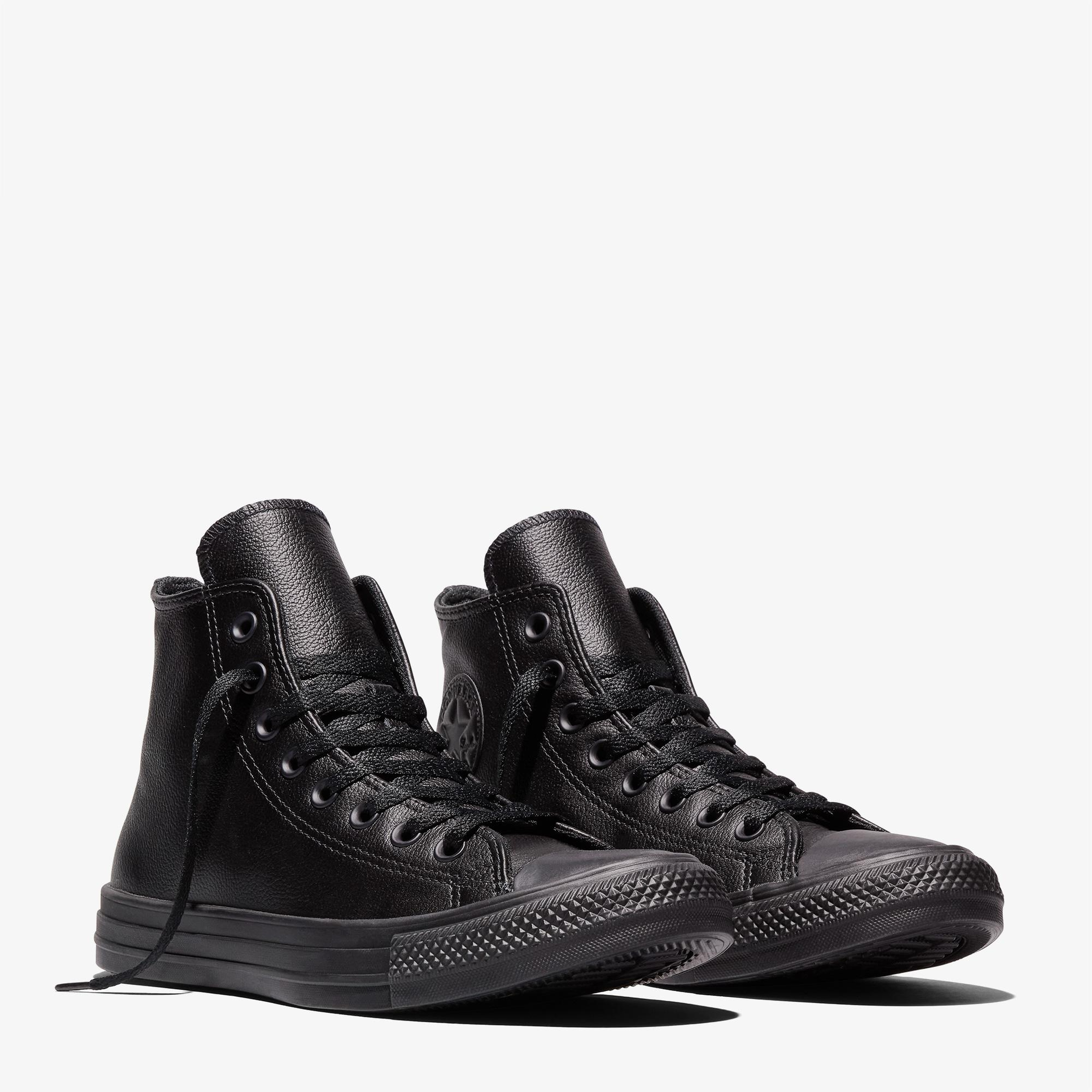 Converse Chuck Taylor All Star Tonal Unisex Siyah Deri Sneaker