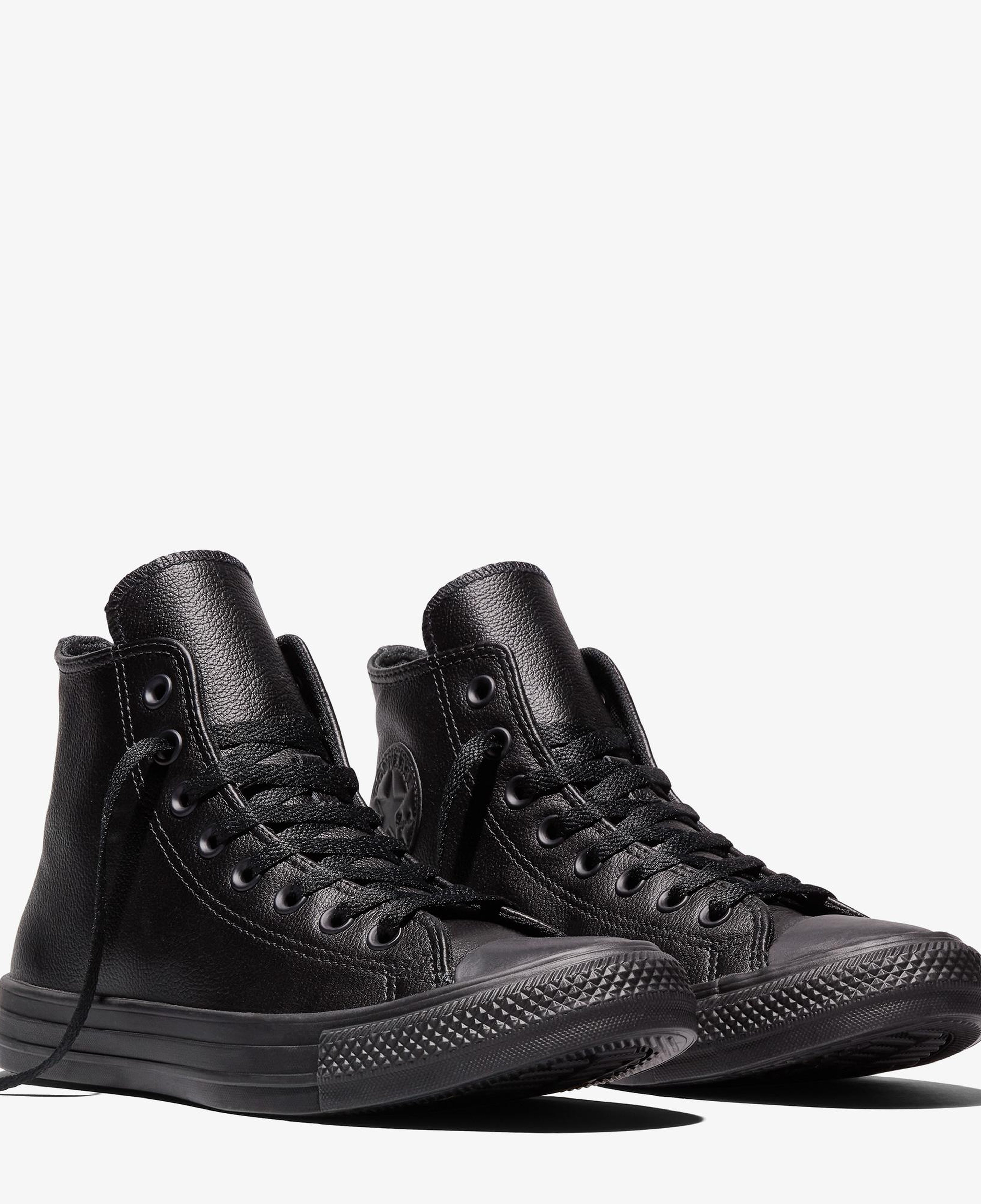 Converse Chuck Taylor All Star Tonal Unisex Siyah Deri Sneaker