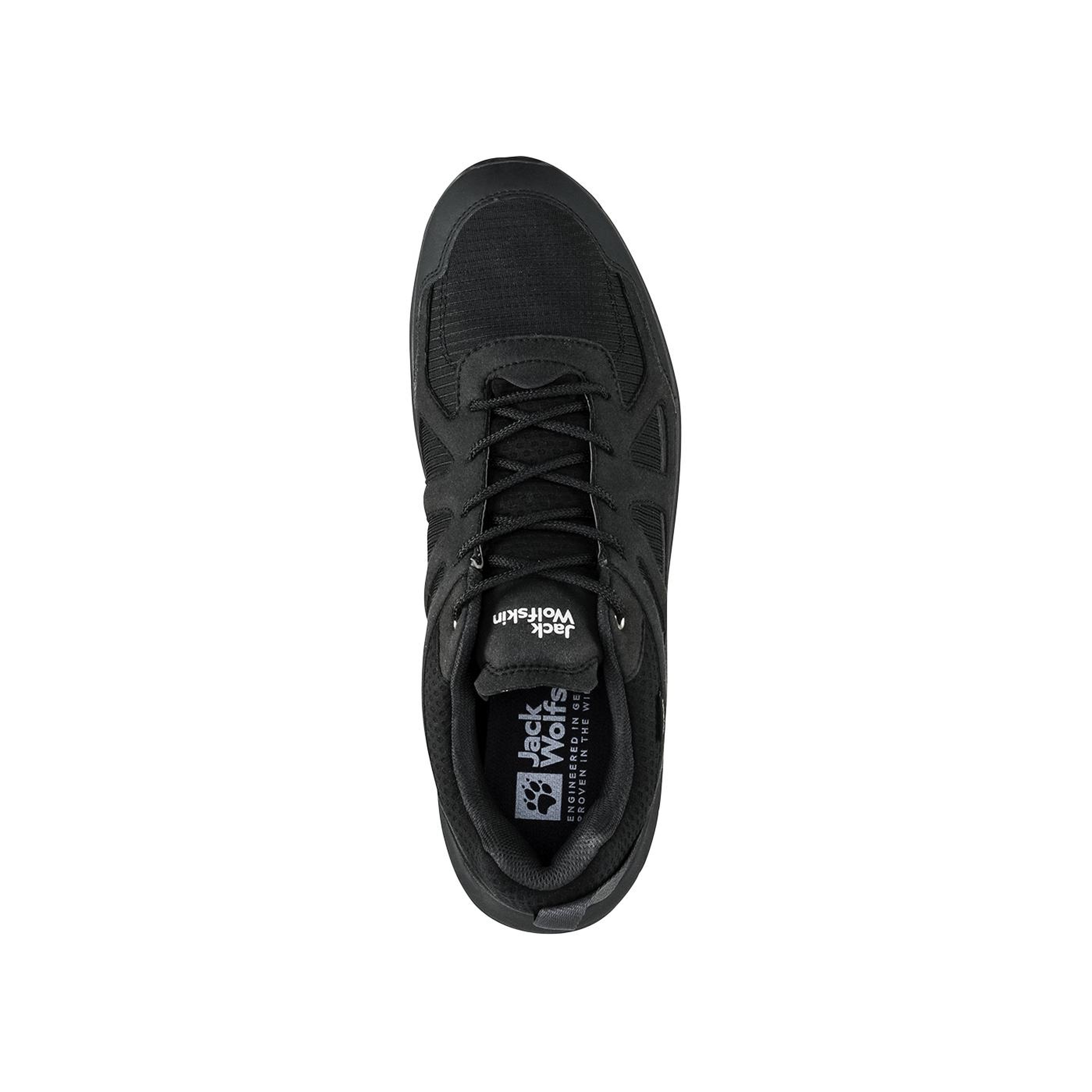 Jack Wolfskin Woodland 2 Texapore Low Erkek Siyah Outdoor Ayakkabı