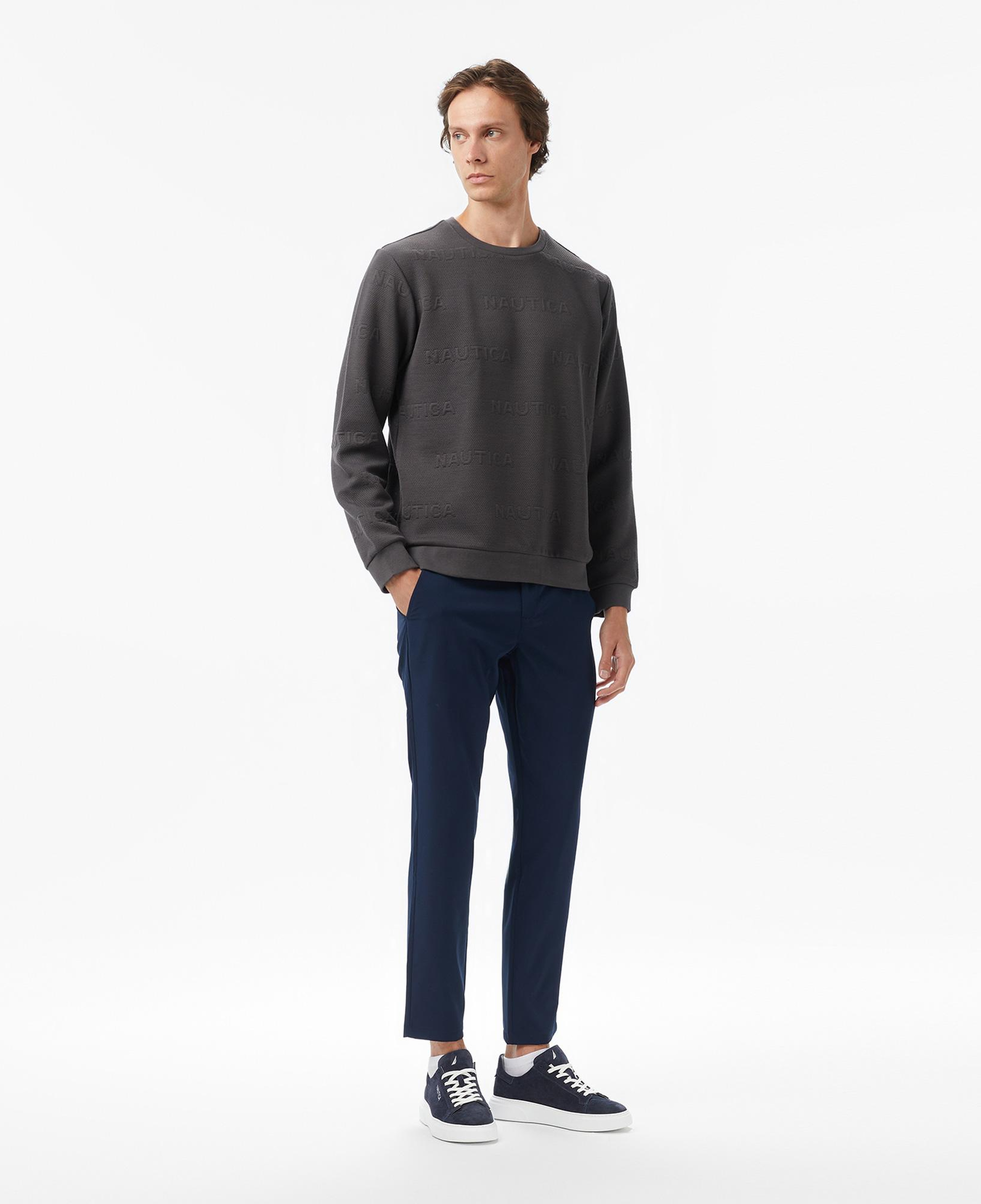 Nautica Erkek Gri Regular Fit Sweatshirt