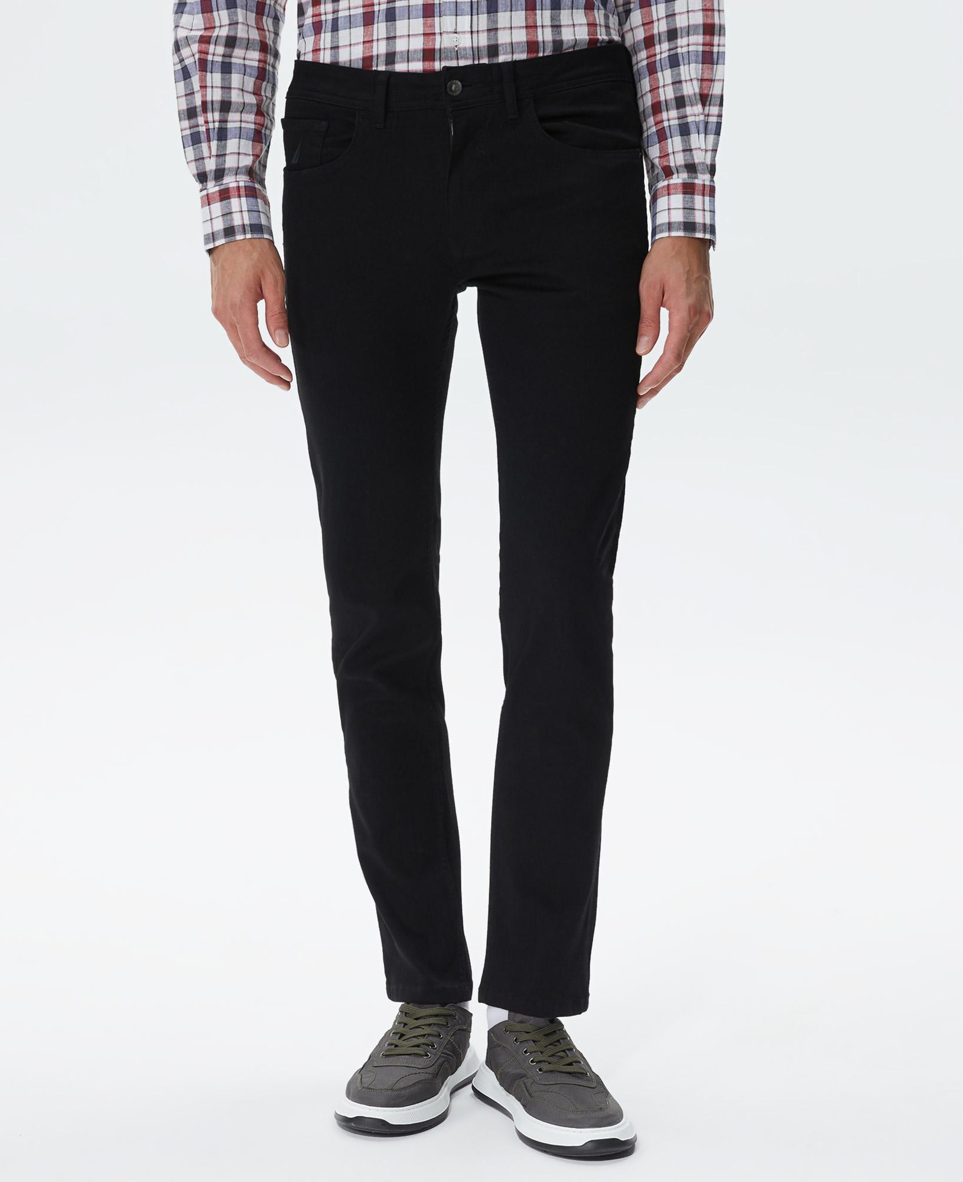 Nautica Erkek Siyah Slim Fit Jean Pantolon