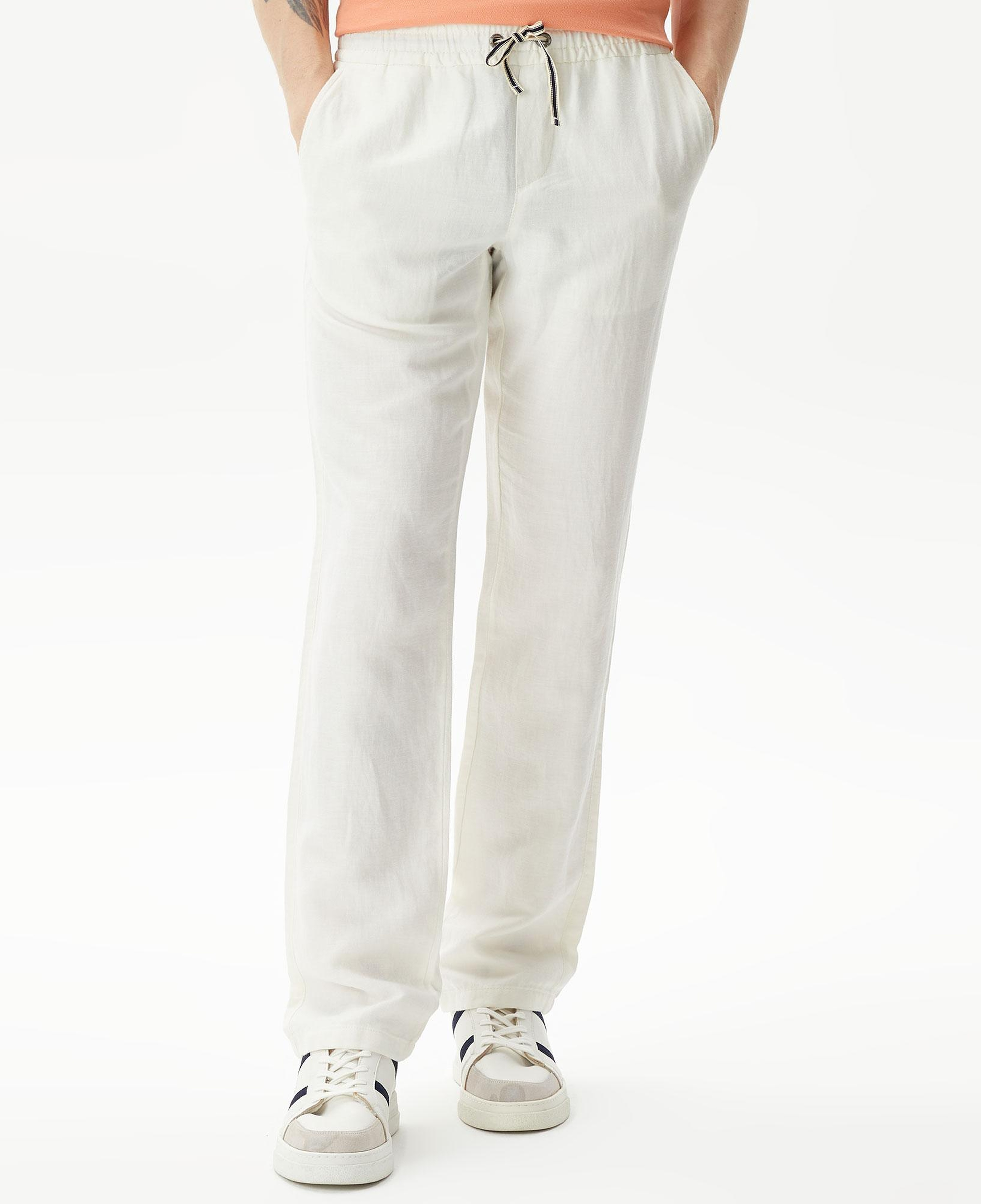 Nautica Erkek Beyaz Classic Fit Pantolon