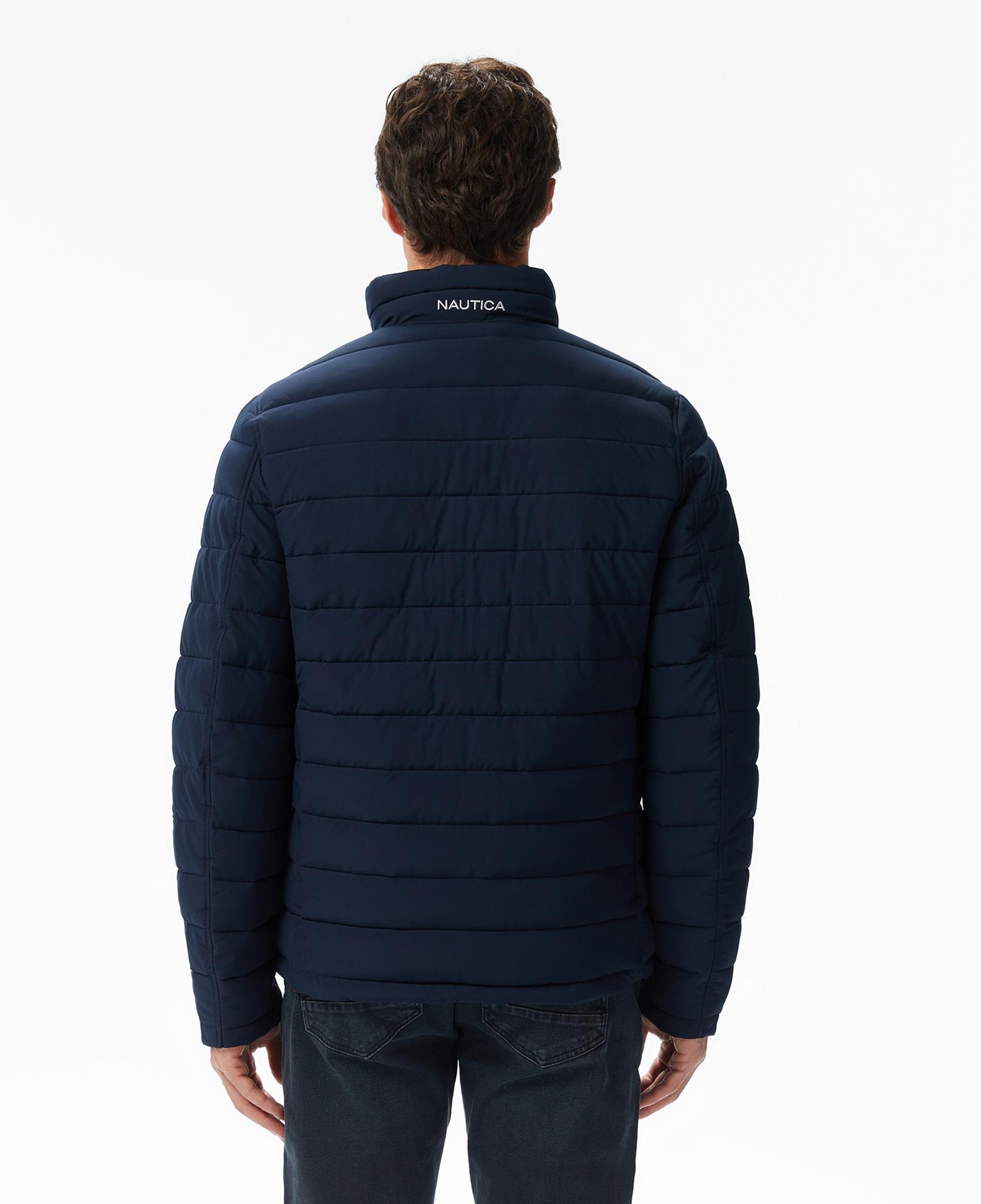 Nautica Erkek Lacivert Regular Fit Çift Taraflı Mont