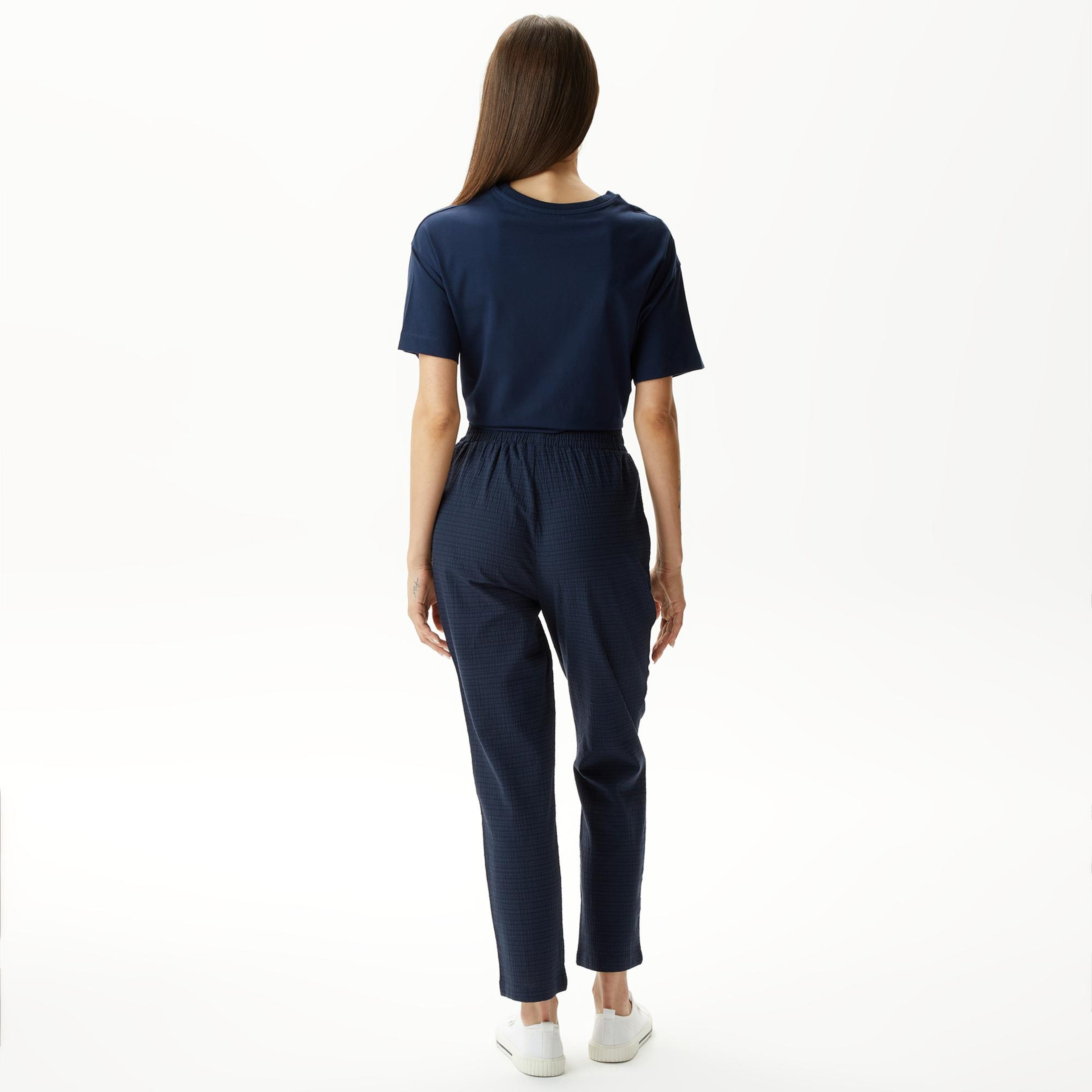 Nautica Kadın Lacivert Relaxed Fit Pantolon