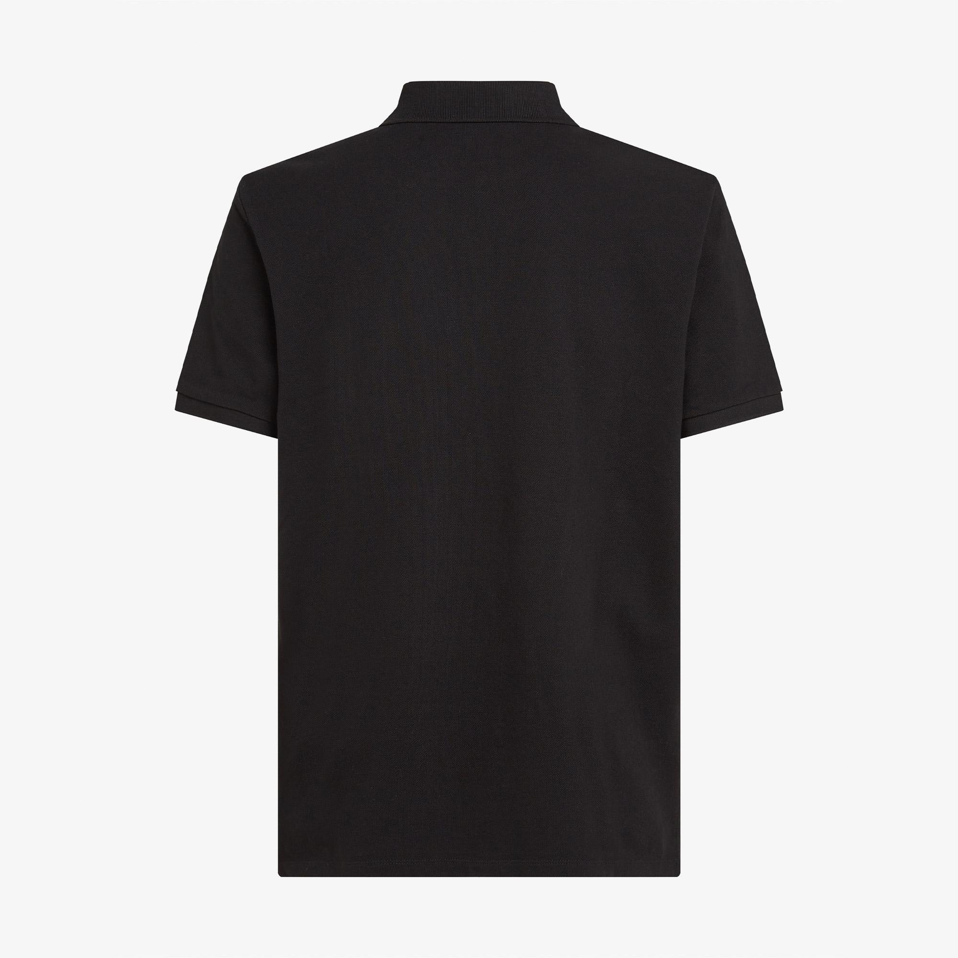Calvin Klein Casual Pique Classic Erkek Siyah Polo
