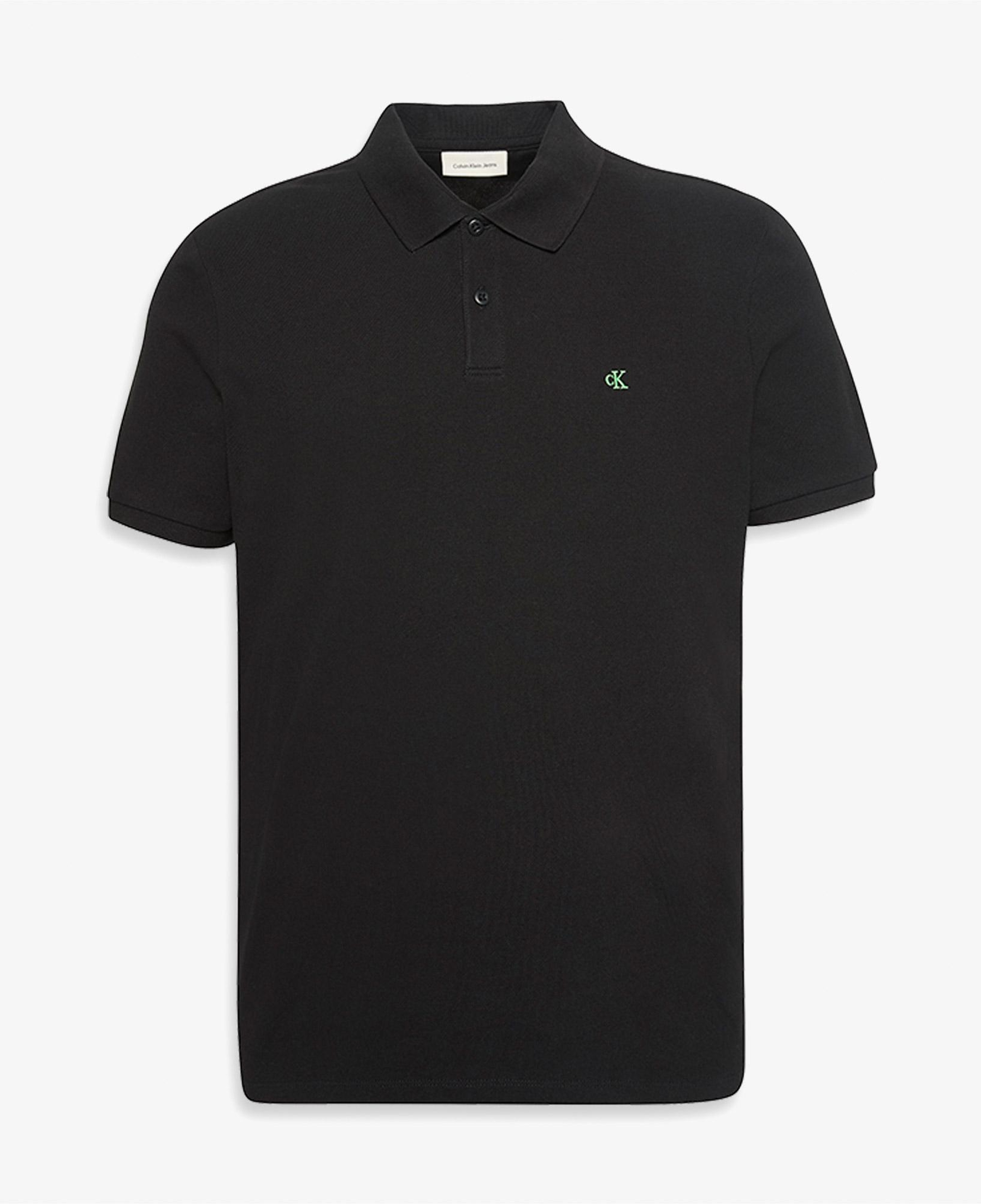Calvin Klein Casual Pique Classic Erkek Siyah Polo