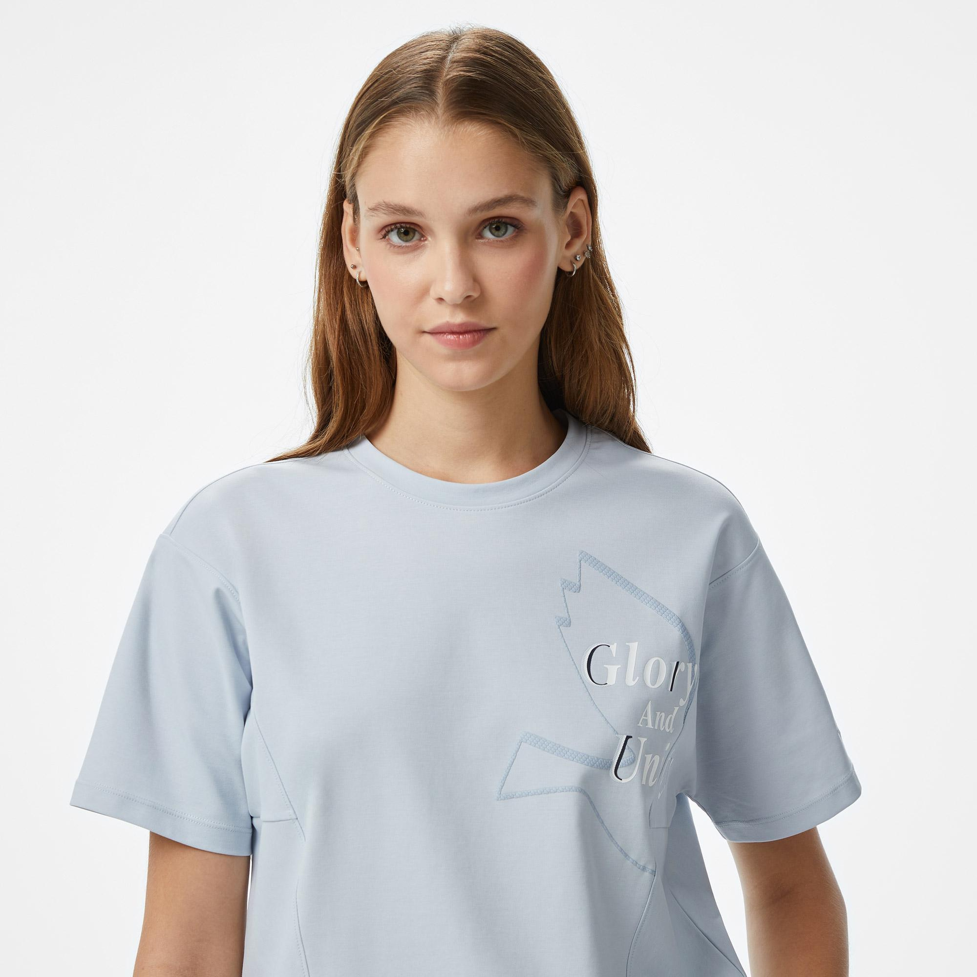 Anta Sports Kadın Mavi T-Shirt