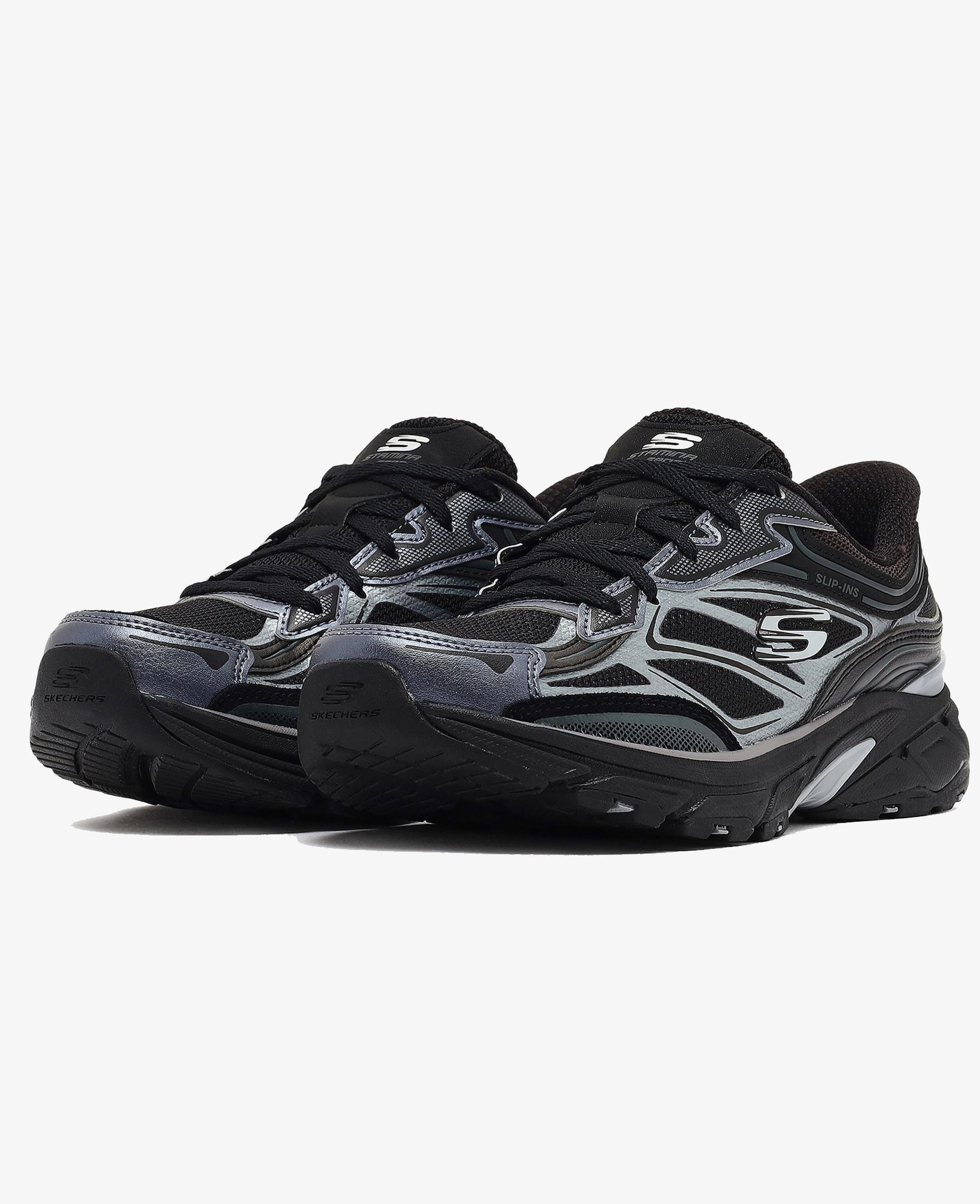 Skechers Stamina Sport Kadın Siyah Spor Ayakkabı