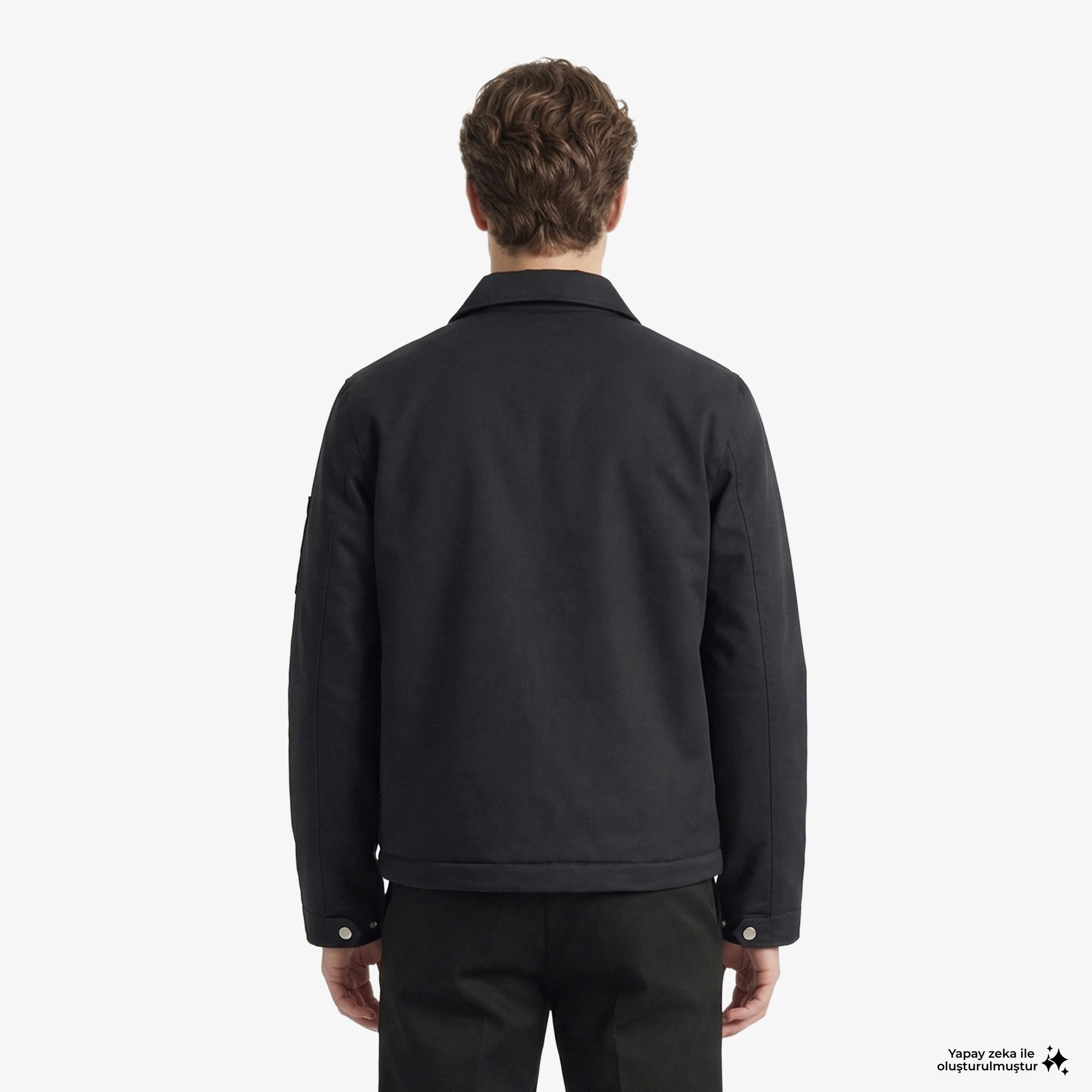 Dickies Eisenhower Puffer Erkek Siyah Mont