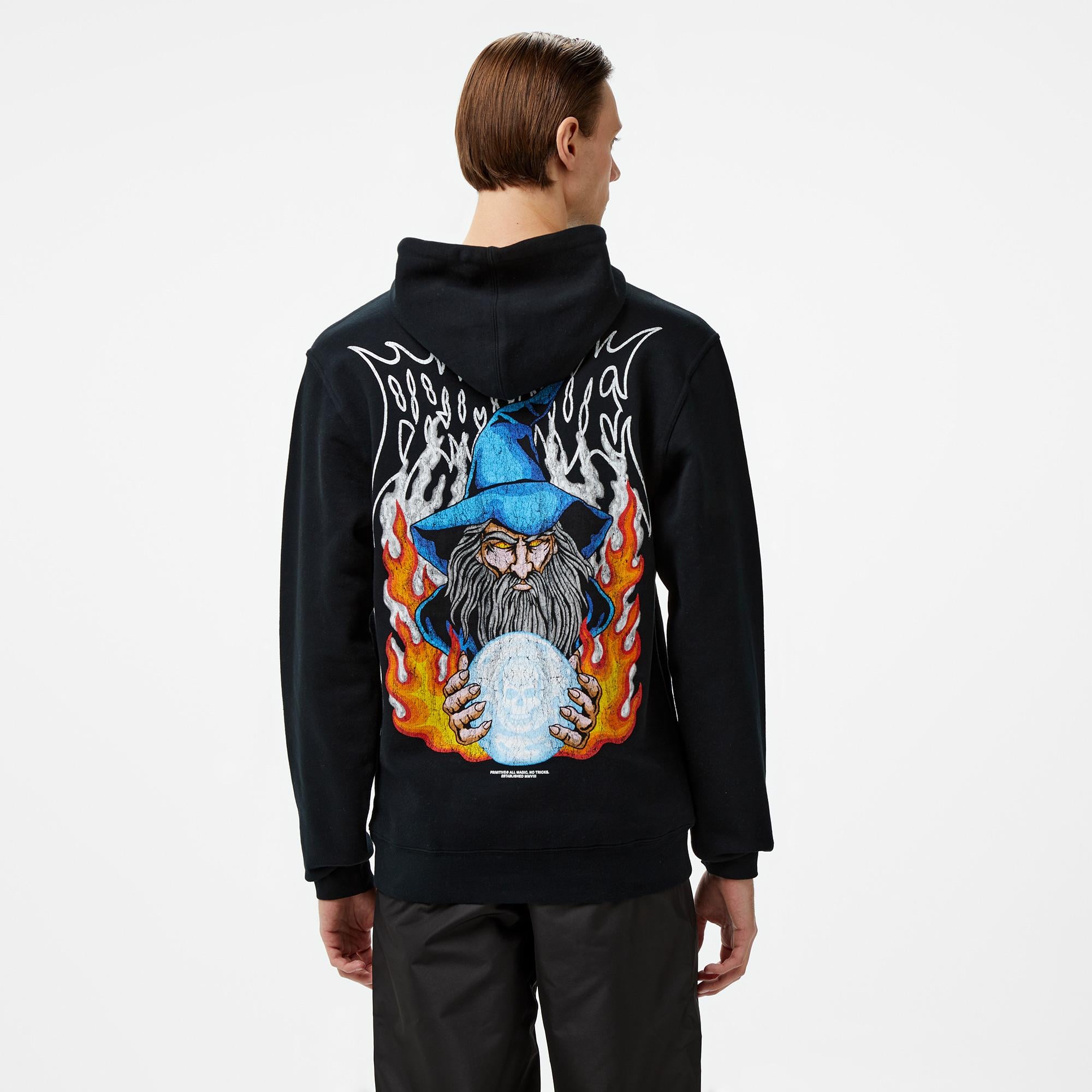 Primitive Fate Hw Hood Erkek Siyah Hoodie