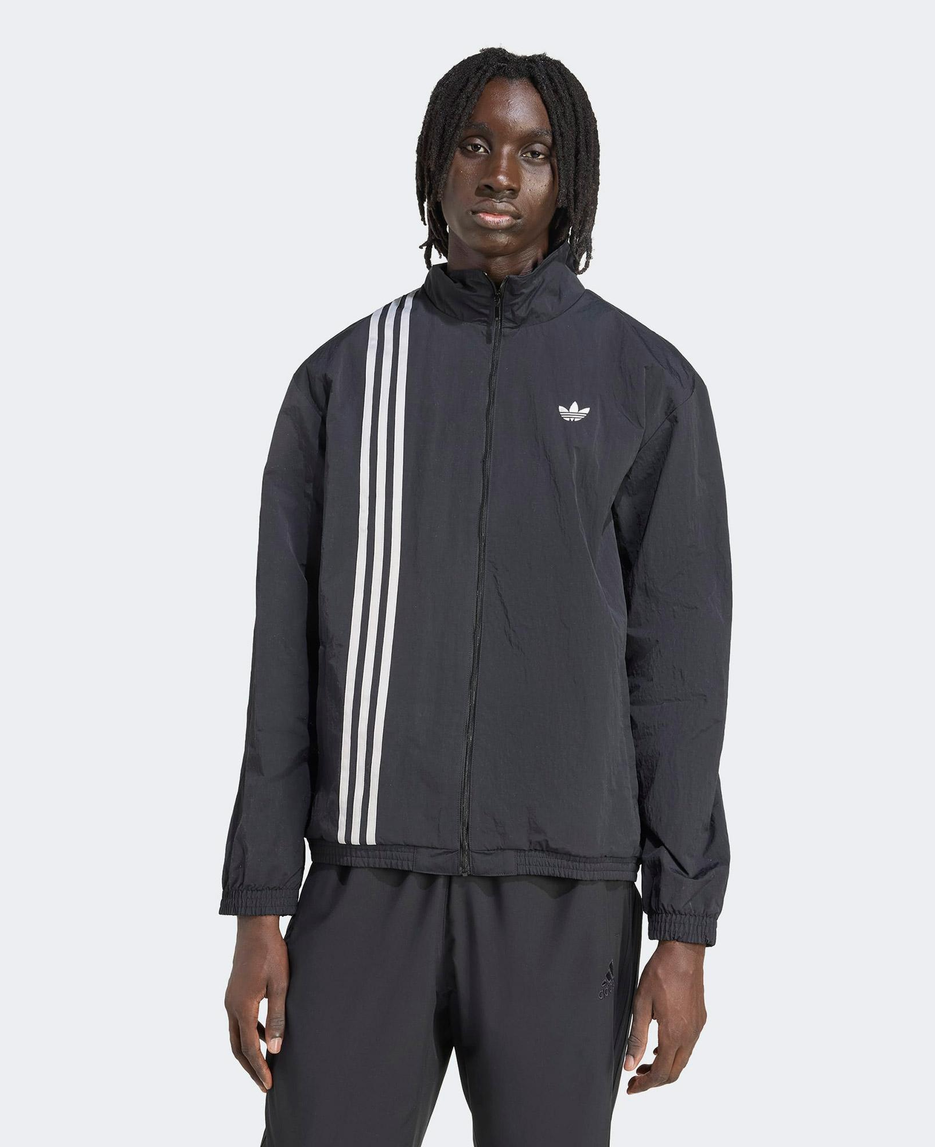 adidas Firebird Tt Erkek Siyah Sweatshirt