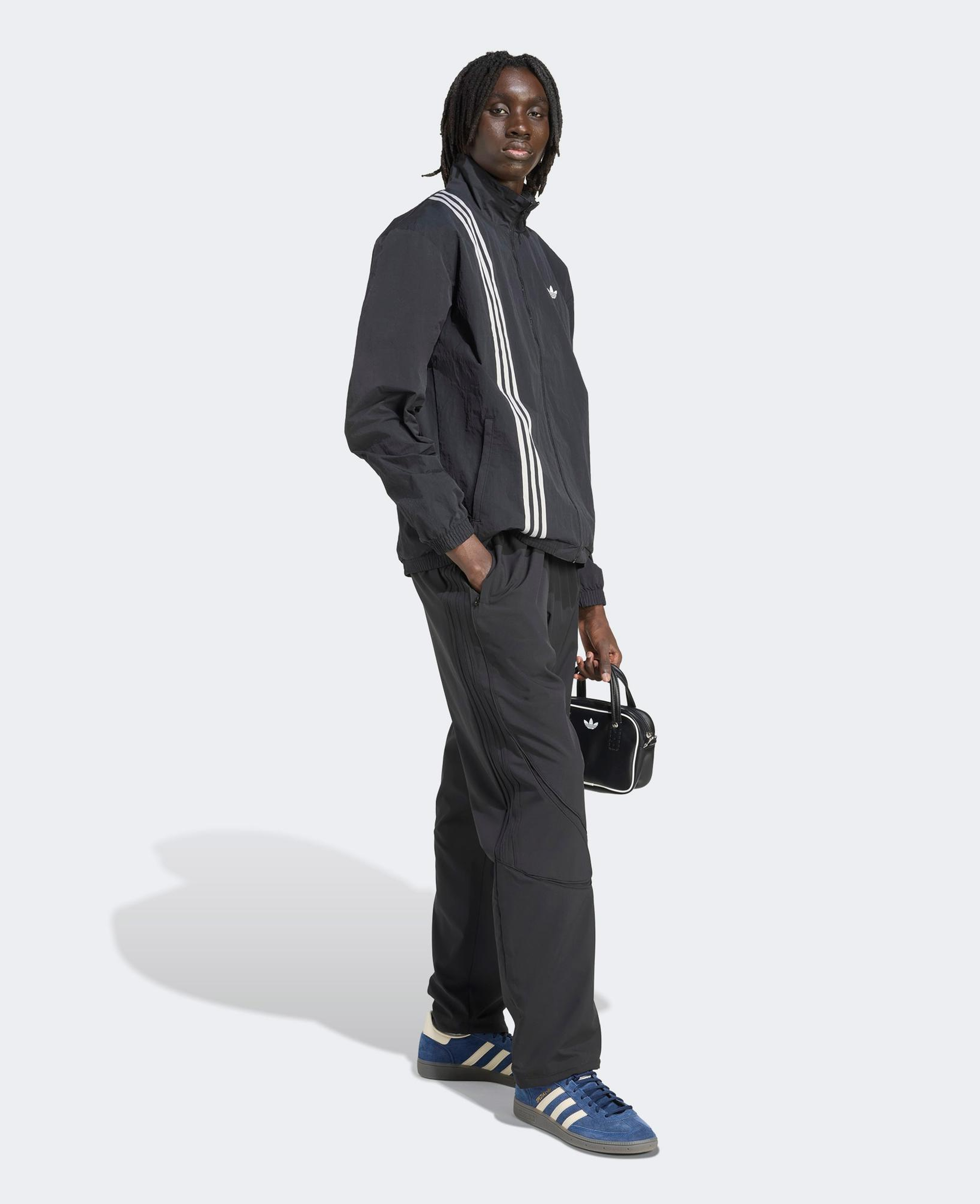 adidas Firebird Tt Erkek Siyah Sweatshirt